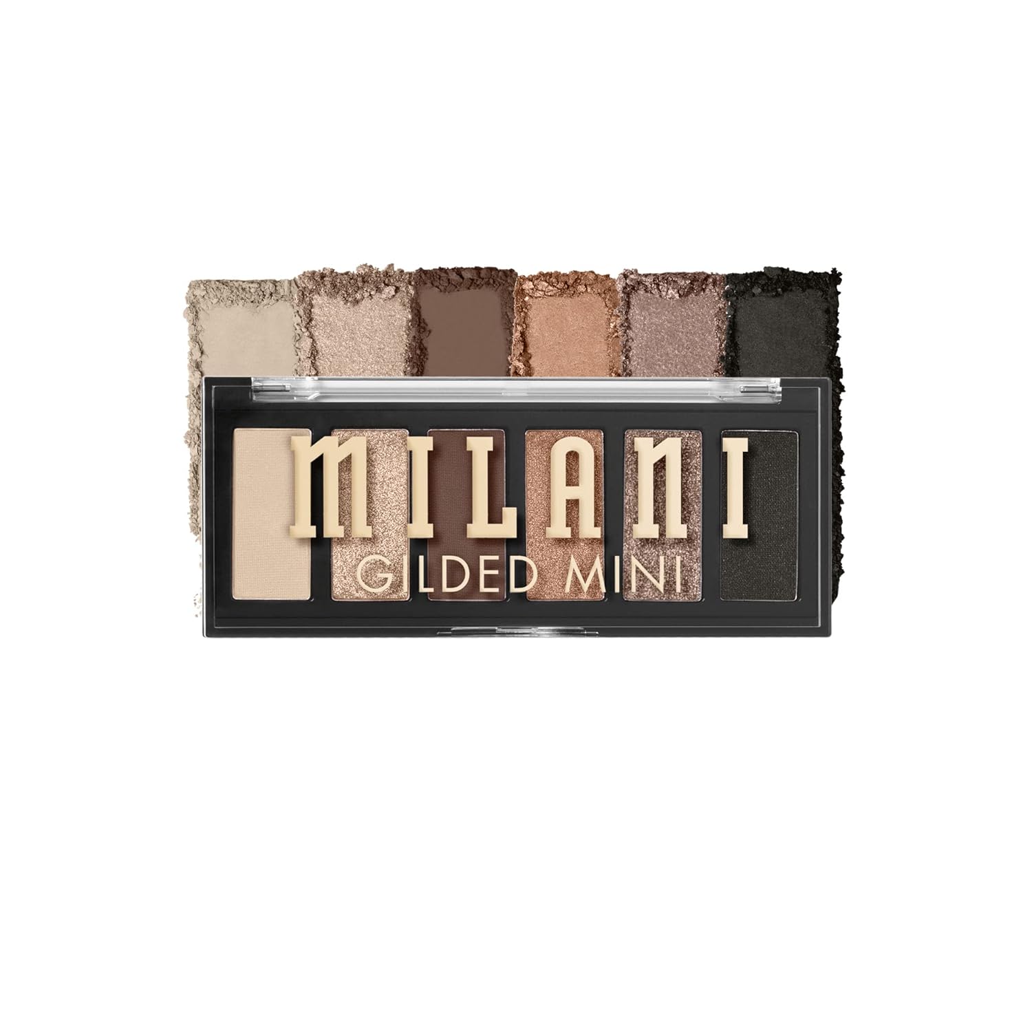 Milani Gilded Mini Eyeshadow Palette with 6 Matte & Shimmer Hues - Champagne Problems