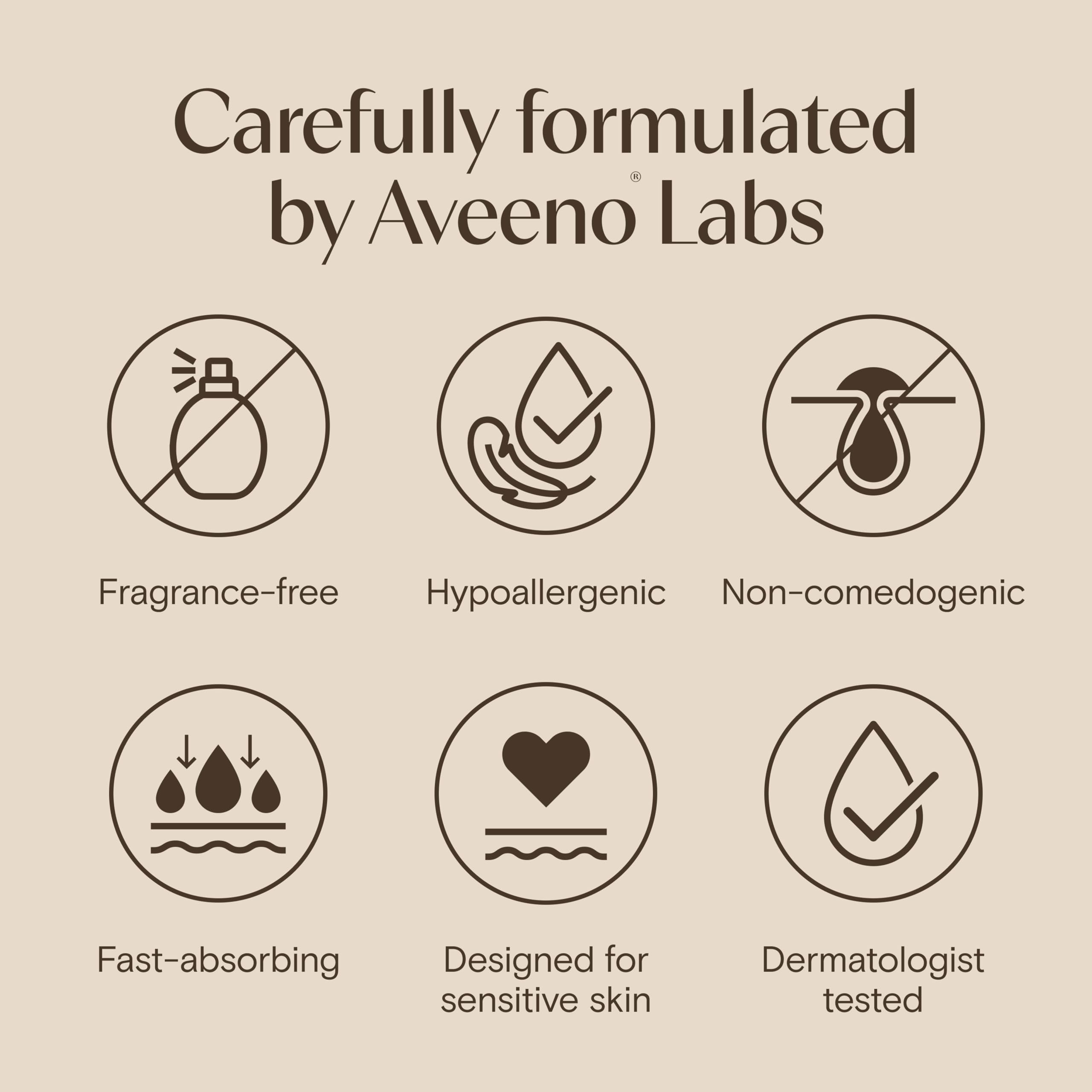 Aveeno Calm + Restore Triple Oat Hydrating Face Serum for Sensitive Skin, Gentle Lightweight Hydrating Serum for Face Instantly Smooths Skin, Non-Comedogenic, Hypoallergenic, Fragrance-Free