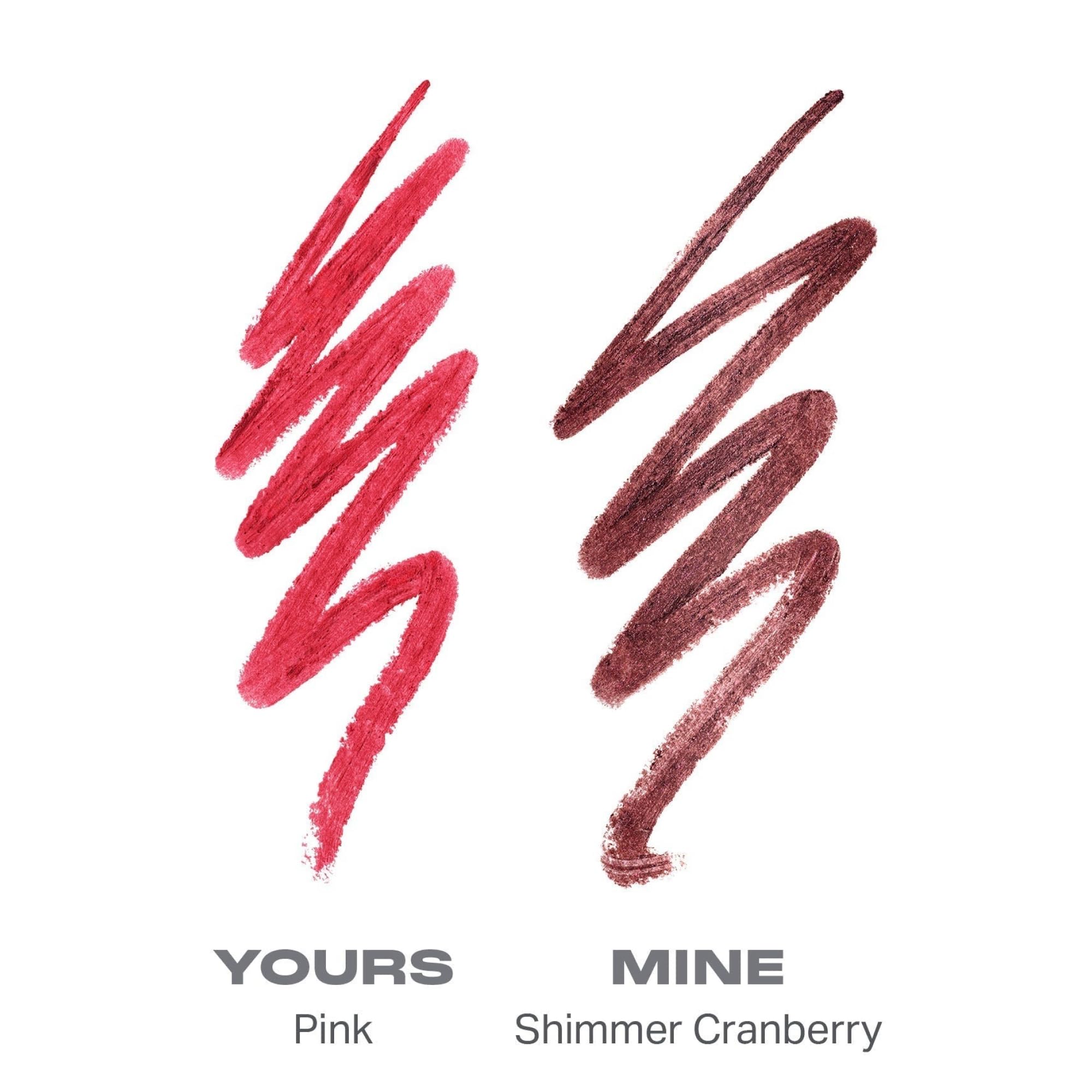 Morphe Bi-Liner Dual-Ended Gel Eyeliner Pencil - Matte & Metallic Eye Liner Duo with Long Lasting Waterproof Color for Precise and Smoked Eye Makeup Looks - Yours or Mine (0.04 oz)