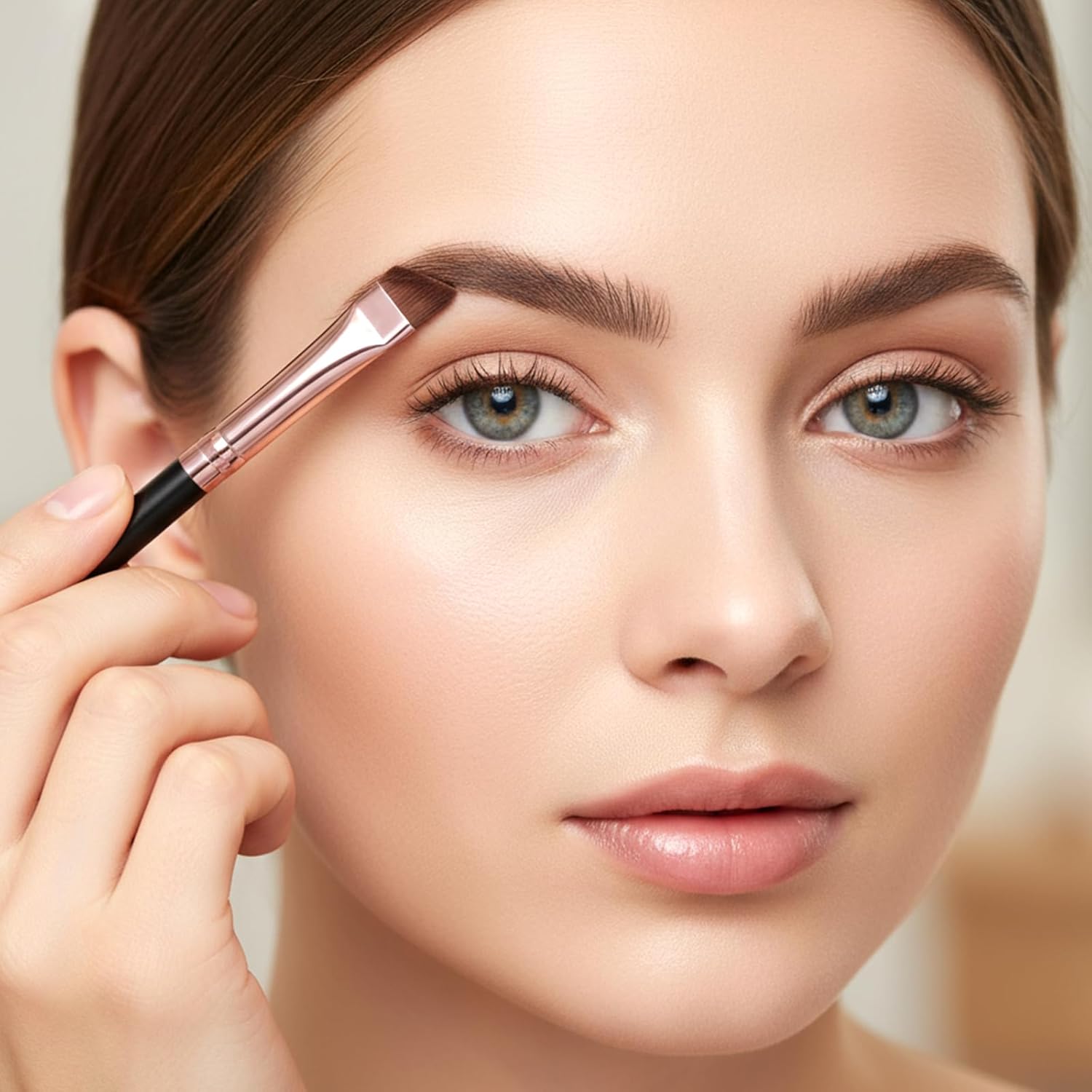 6 Pack Eye Liner Brushes Makeup Fine Point Eyeliner Brush Fine Angled Eyeliners Brush Portable Eye Gel Foundation Brushes Water Activated Graphic Cosmetic Liner Wands for Women