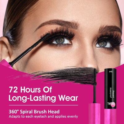Lash Bond and Seal Waterproof for 72 Hours, Long Lasting 2-in-1 Lash Glue for Eyelash Clusters Lash Cluster Glue - 5ml+5ml