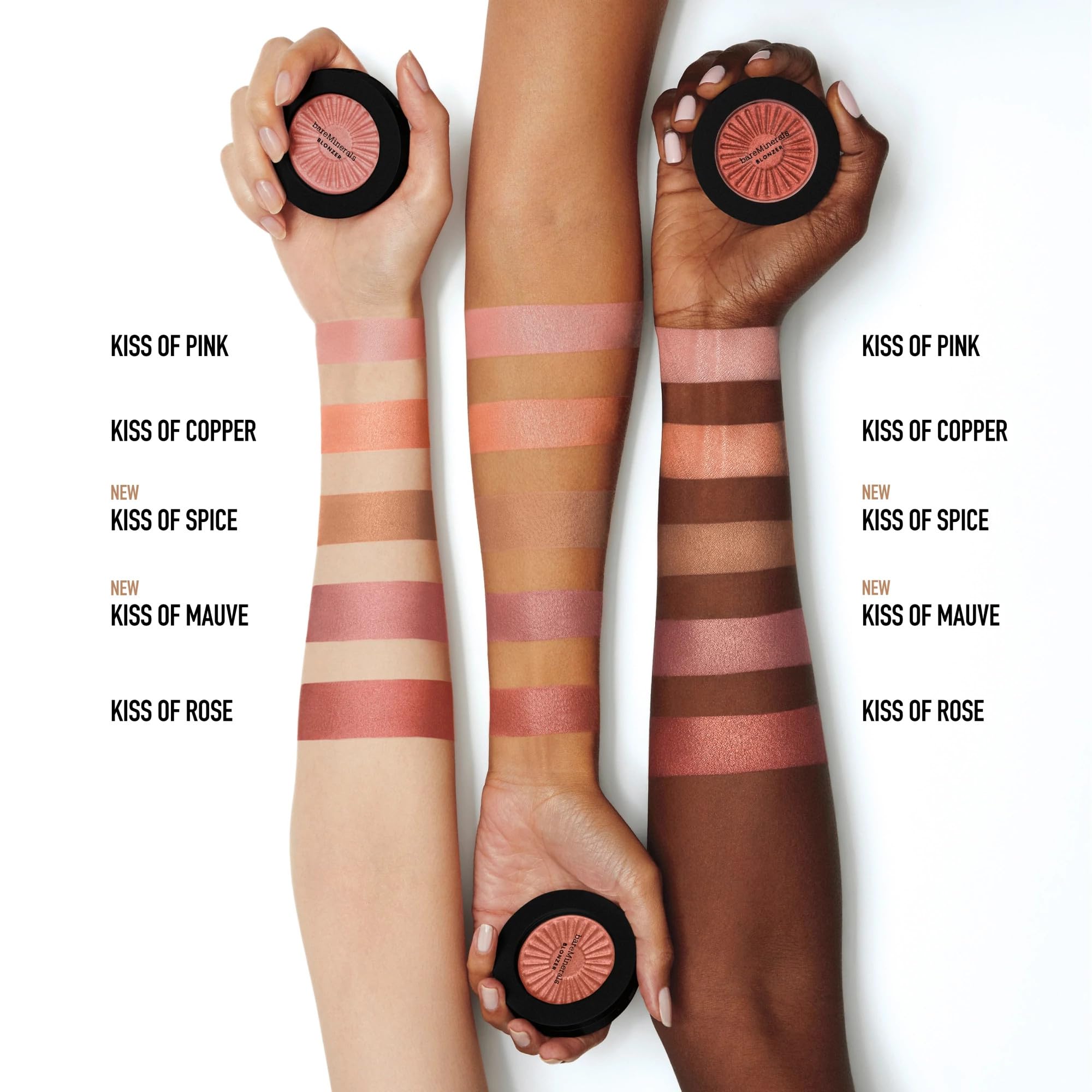 bareMinerals Gen Nude Blonzer, Kiss of Pink, Vegan, Cruelty-Free & Dermatologist-Tested