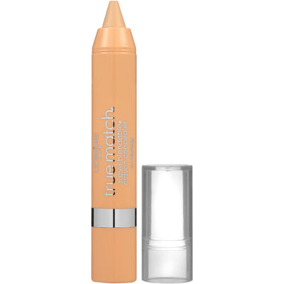 L'Oreal Paris True Match Super Blendable Crayon Concealer, Fair/Light Warm, 0.1 oz.