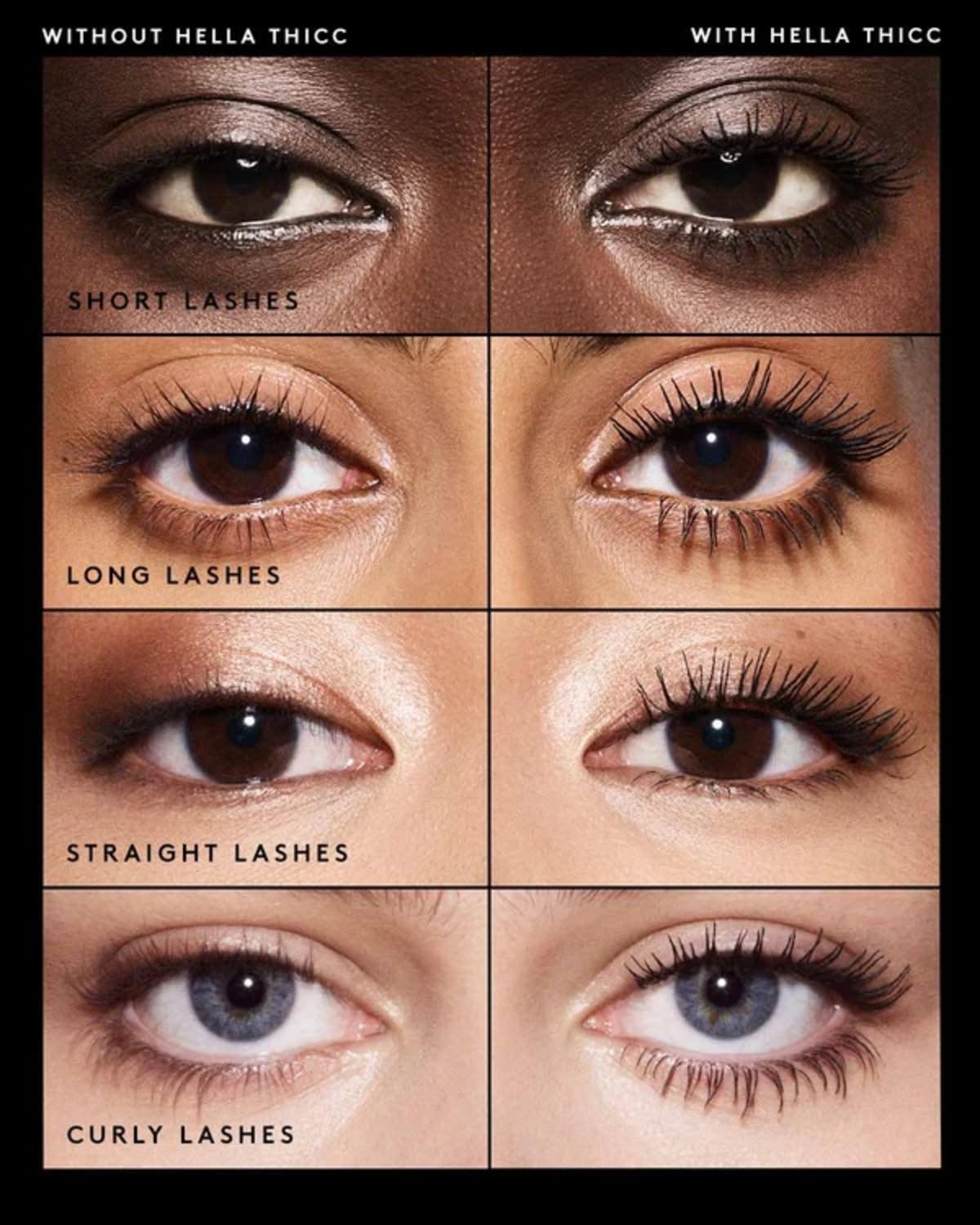 Hella Thicc Volumizing Mascara Deluxe Sample - Cuz I'm Black