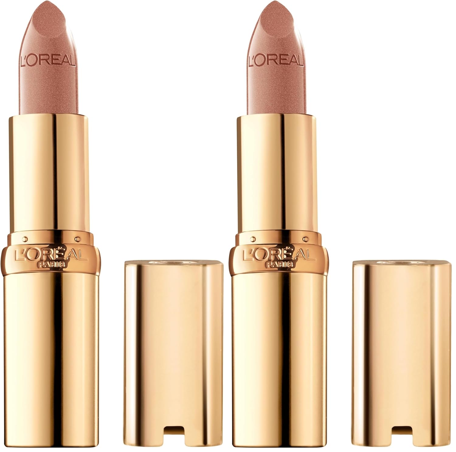 L'Oreal Paris Colour Riche Original Creamy, Hydrating Satin Lipstick with Argan Oil and Vitamin E, Fairest Nude, 1 Count