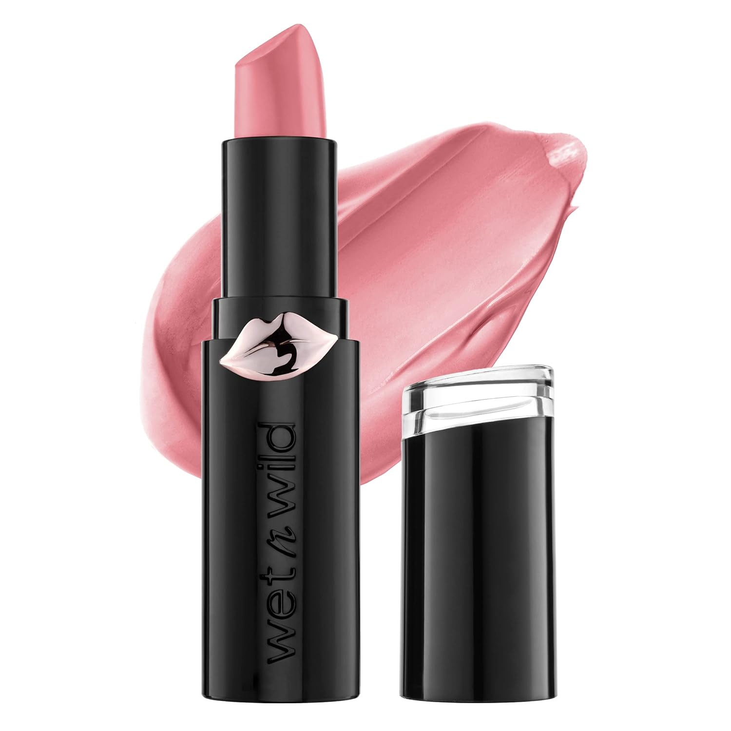 wet n wild Mega Last Matte Lip Color, Semi Matte Hyaluronic Acid Infused, Long Lasting Full Coverage for a Nourishing Pout, Cruelty-Free & Vegan - Wine Room
