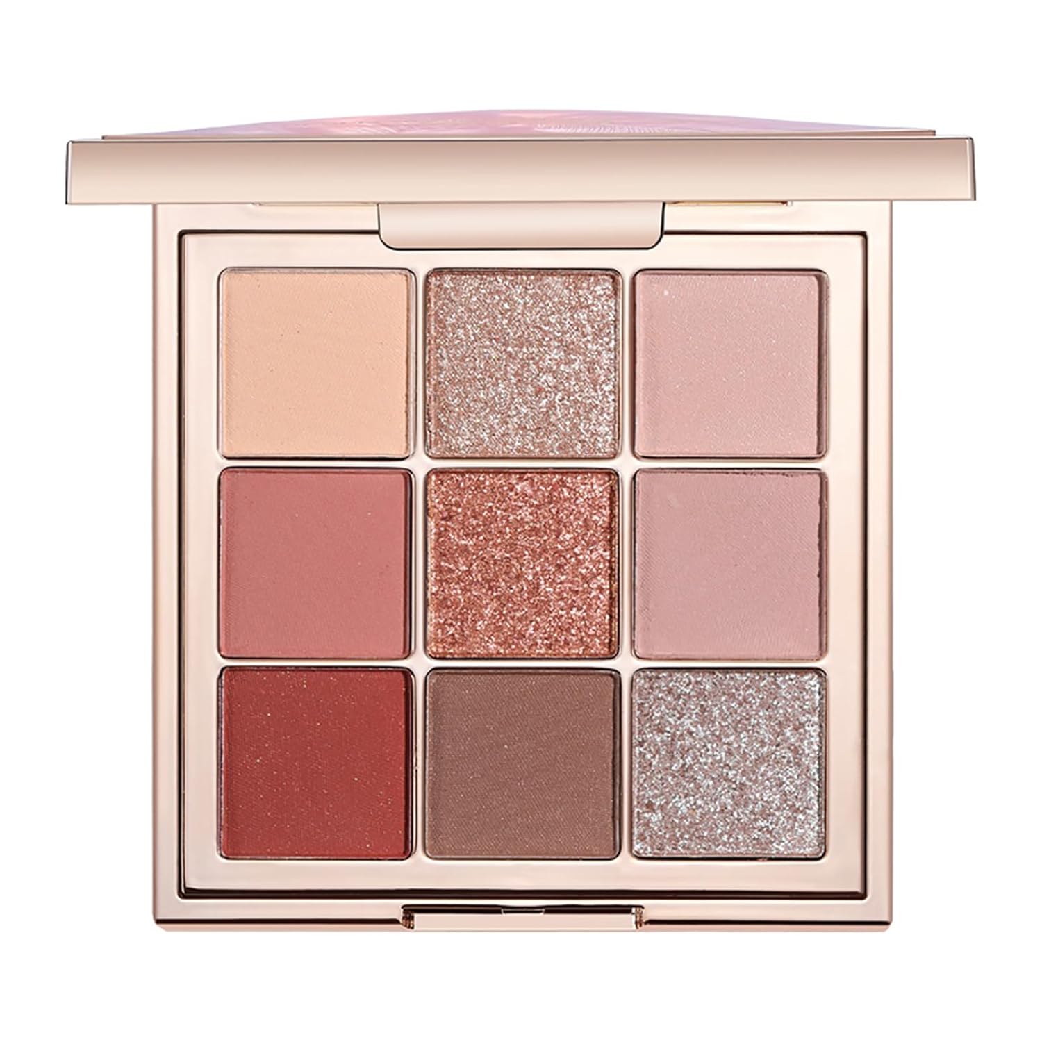 9 Colors Eyeshadow Palette, Matte & Shimmer & Glitter Eye Shadow, Highly Pigmented Silky Smooth Powder Waterproof Long Lasting Makeup Palettes. (Color 1)