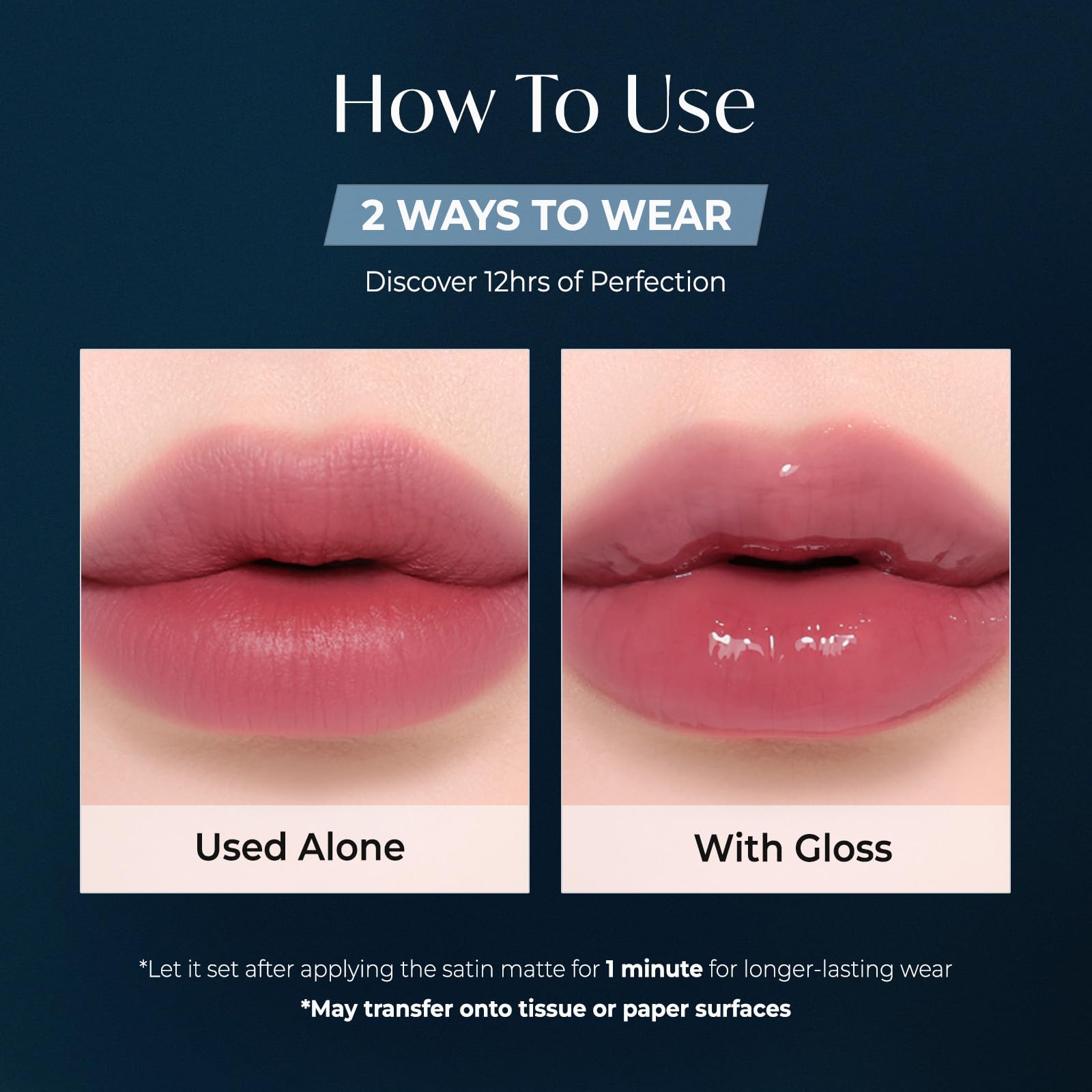 Laka Perfect Twin Lip, 8.9g/0.31oz, Dual Matte Lip Stain & Clear Gloss, High Pigmented Color, Lightweight Fit, Smooth Glide, Non-Sticky Texture for All-Day Stain, K-Beauty (#903 Nude Odd)