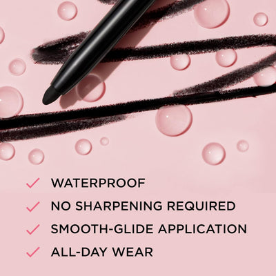 IT Cosmetics Superhero No-Tug Retractable Eyeliner - All-Day Wear, Waterproof Formula Won’t Smudge - With Avocado Oil, Chamomile Extract, Vitamin E & Carnauba Wax - 0.008 oz