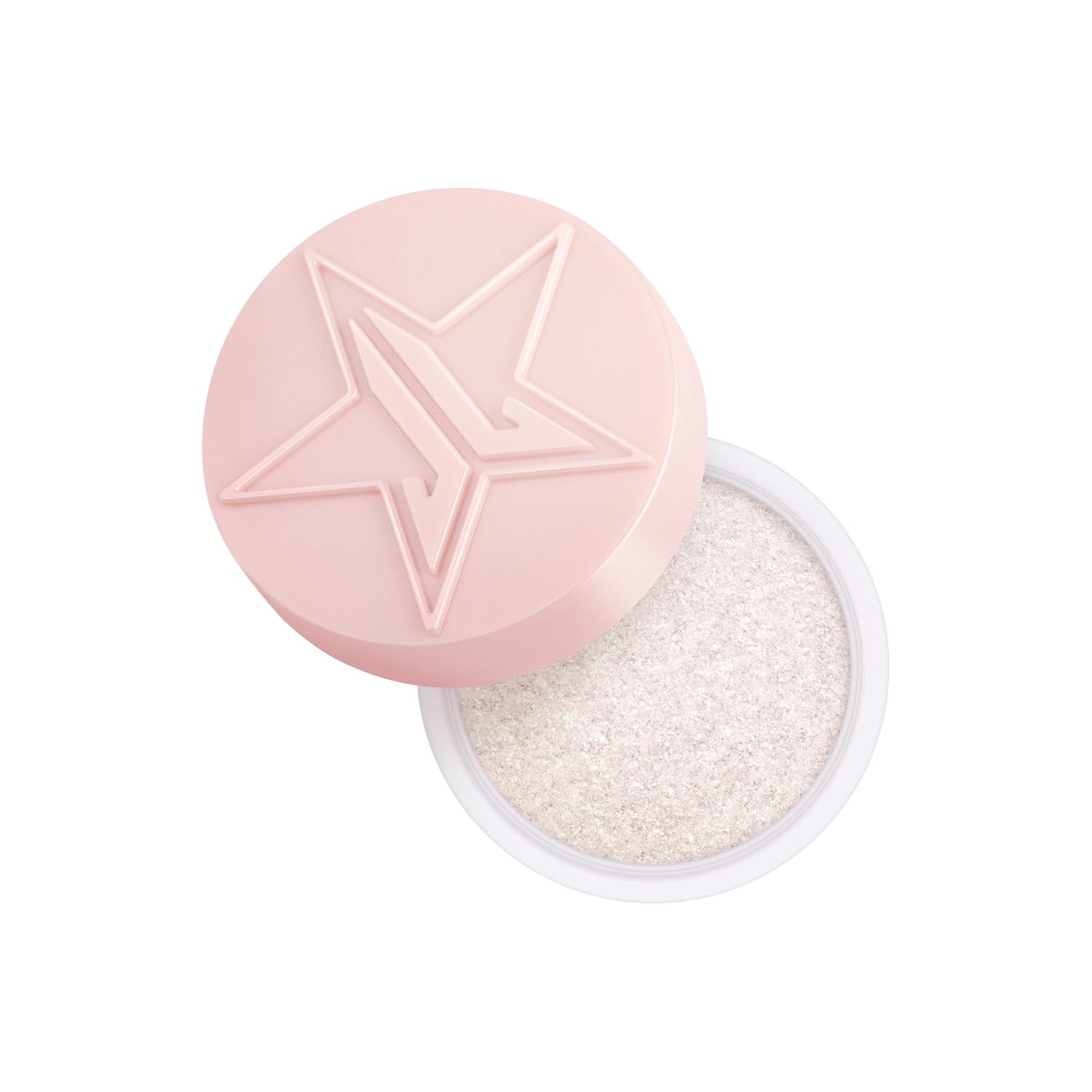 Jeffree Star Cosmetics Eye Gloss Powder, Wet-Powder Eyeshadow, High-Intensity Glass Effect, Brilliant Pearls, 0.16 oz, 4 Colors (Taffy Frost)