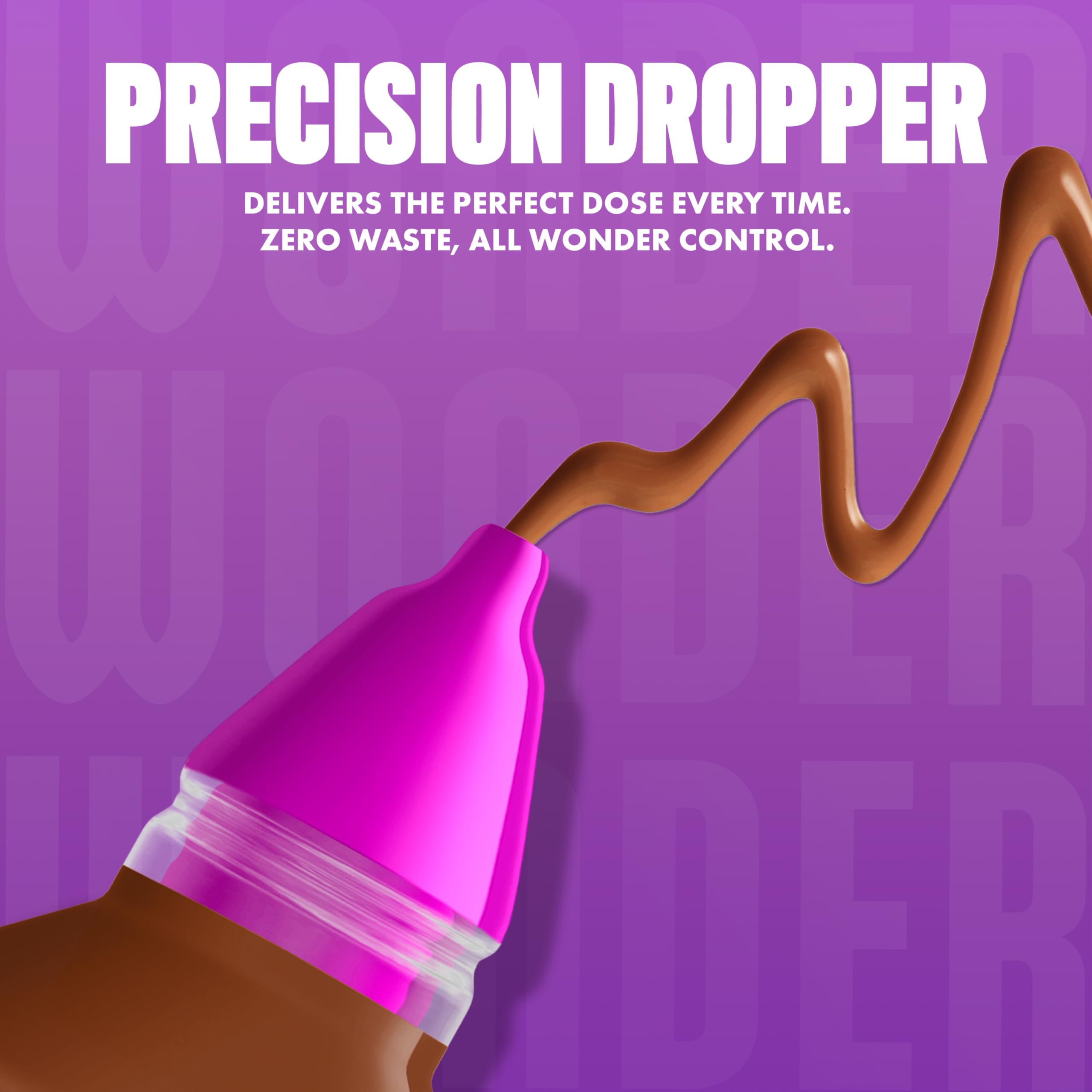 NYX PROFESSIONAL MAKEUP Make 'Em Wonder Liquid Foundation, 24HR Foundation Makeup With A Soft Matte Finish, Buildable Full Coverage - 38 Deep Truffle