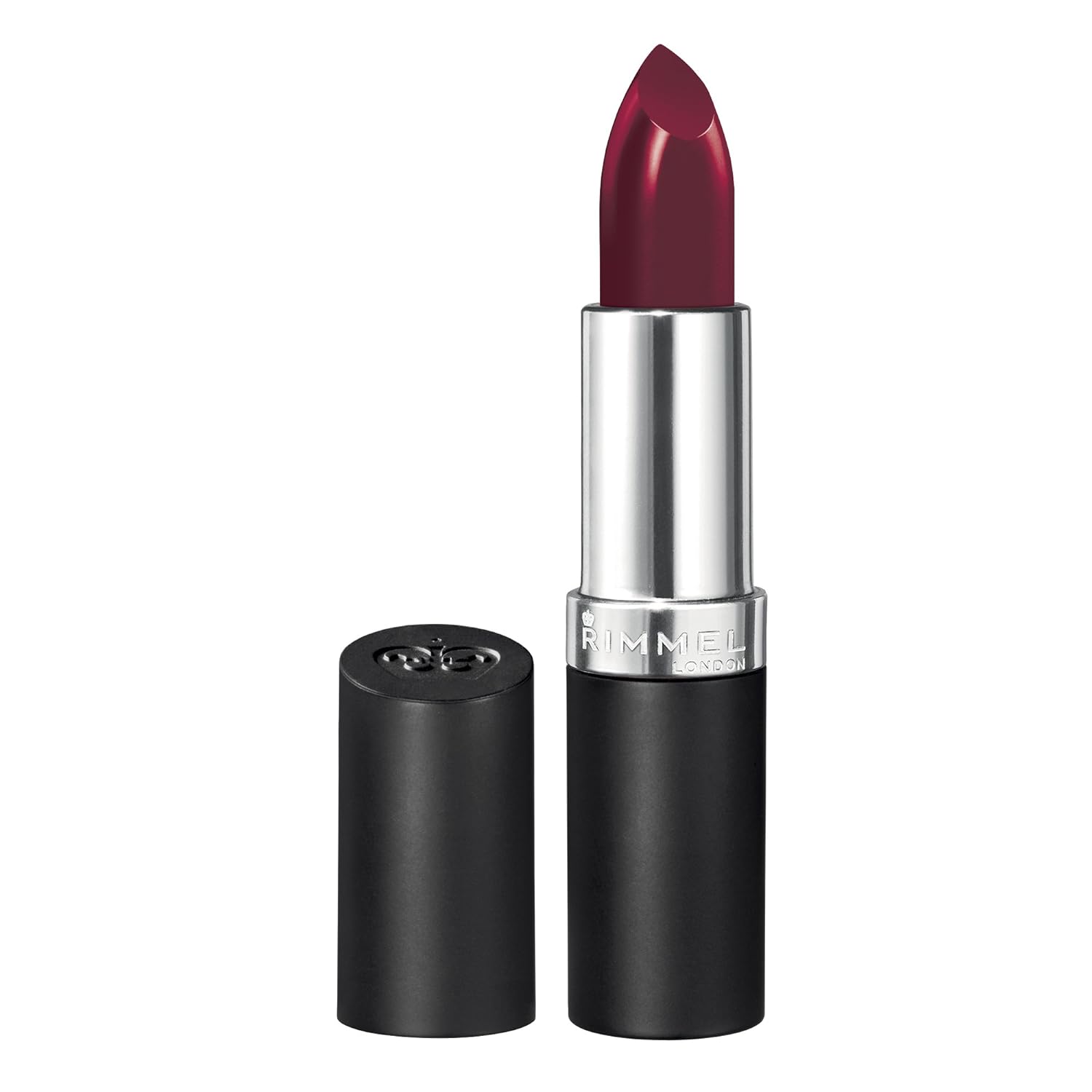Rimmel Lasting Finish Lipstick | Up to 8 Hours of Intense Lip Color with Color Protect Technology and Exclusive Black Diamond Complex | 0.14 fl oz (Pack of 1) | 002 Candy