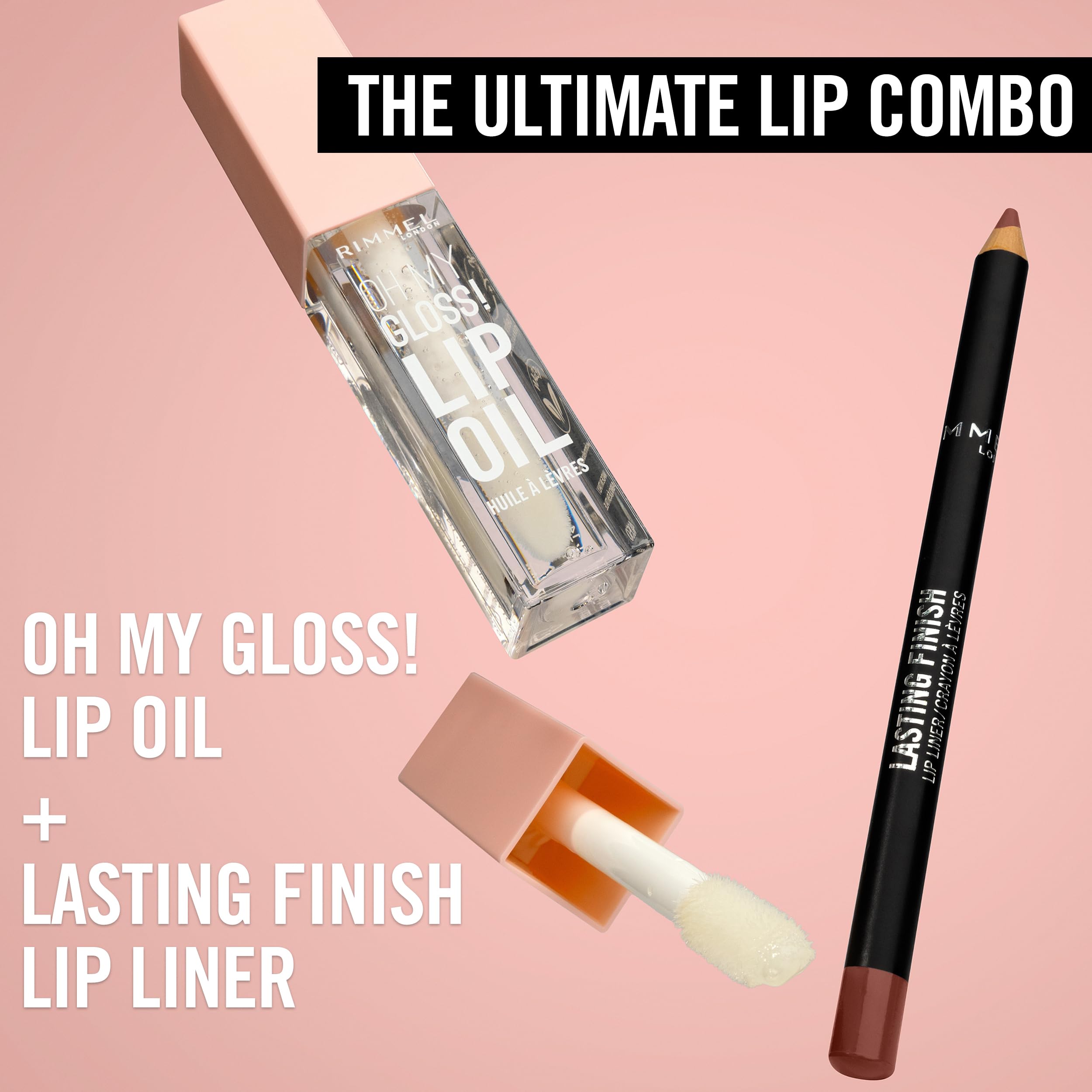 Rimmel Lasting Finish 8HR Soft Lip Liner Pencil - Vibrant, Blendable Formula to Lock Lipstick in Place for 8 Hours - 505 Red Dynamite, .04oz