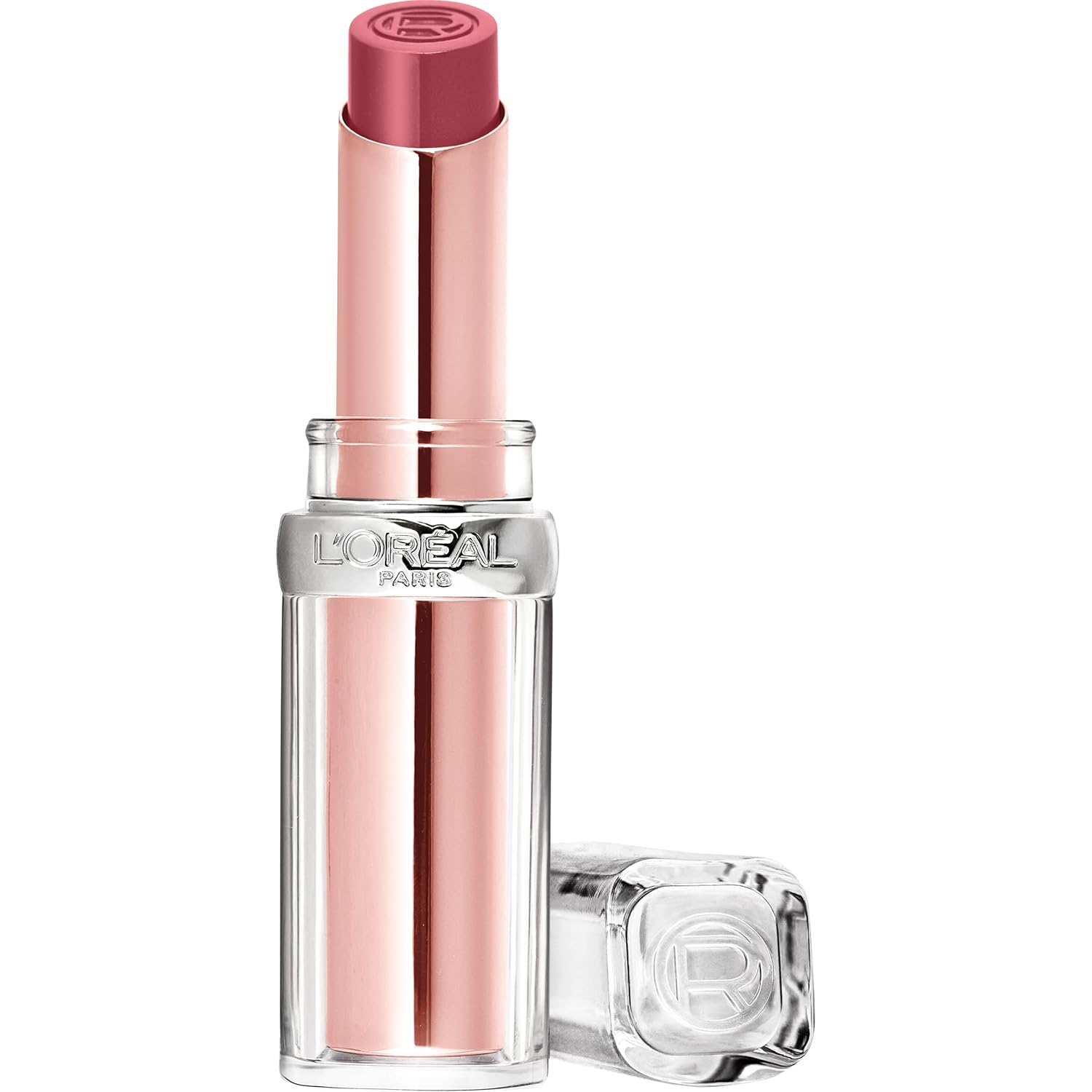 L'Oreal Paris Glow Paradise Hydrating Balm-in-Lipstick with Pomegranate Extract, Nude Heaven, 0.1 Oz
