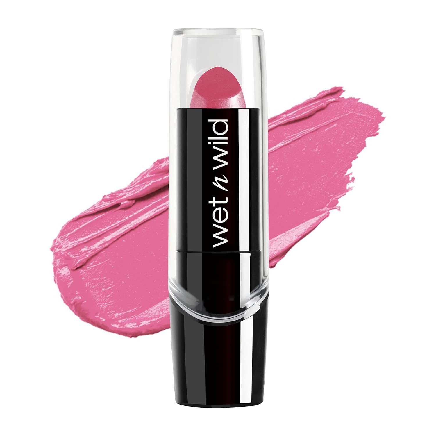 wet n wild Silk Finish Lipstick, Hydrating Rich Buildable Lip Color, Formulated with Vitamins A,E, & Macadamia for Ultimate Hydration, Cruelty-Free & Vegan - Secret Muse