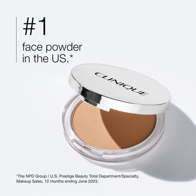 Clinique Stay-Matte Sheer Pressed Powder For Oily Skin Types | Sheer Coverage + Matte Finish | Minimizes Shine, Stay Neutral