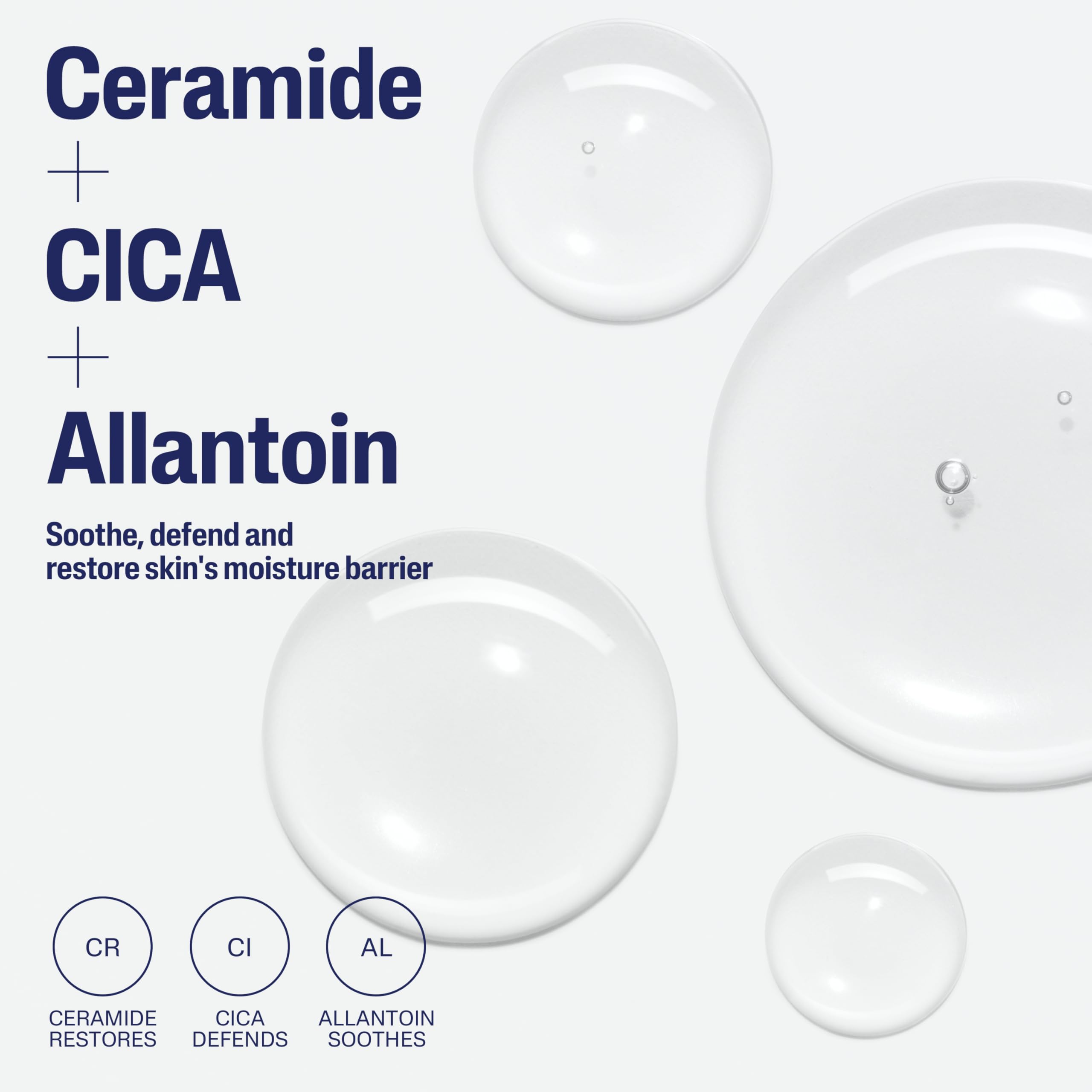 Cetaphil Ceramide Serum, Hydrates and Restores Skin Barrier, Formulated with Ceramides & Centella Asiatica, Designed for Sensitive Skin, Fragrance Free, Dermatologist Tested, 1oz