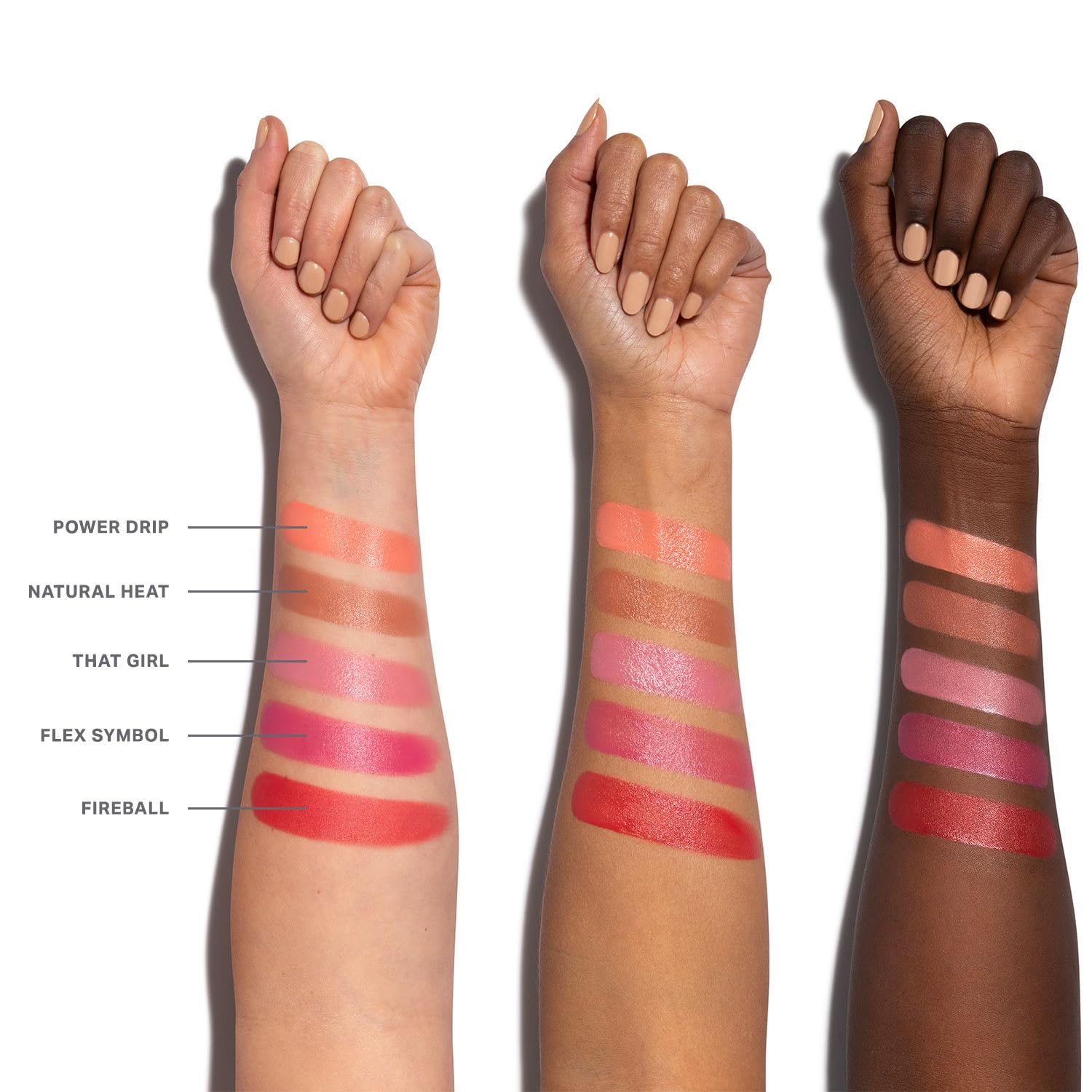 Morphe Hot Shot Blush Drops - Hydrating, Buildable Liquid Blush for Cheeks with Niacinamide and Antioxidants- Buildable, Waterweight Formula for a Natural Finish - Power Drip (0.5 Fl Oz)