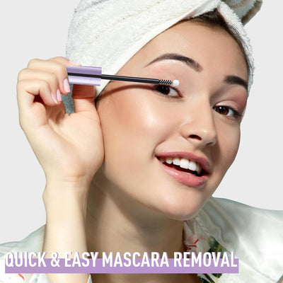 UCANBE Mascara & Cluster Lash Glue Remover, Nourishing Non-Irritating Lash Cleanser with Vitamin E for Real & False Eyelashes, Glides Off Waterproof Eye Makeup Effortlessly, Ideal for Sensitive Skin