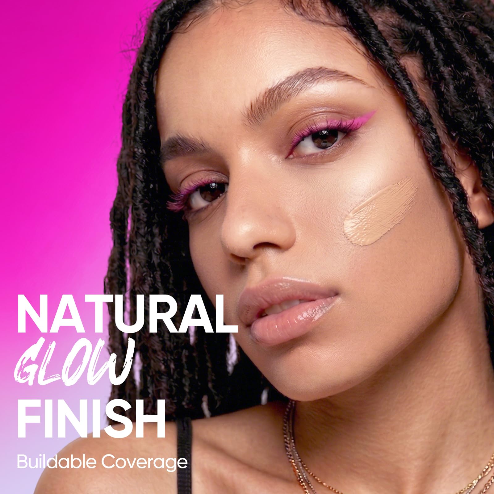 SKINTIFIC Cover Glow Perfect Cushion Foundation – Natural Radiant Finish, Medium-to-High Buildable Coverage, Hydrating Peptide Complex, Lightweight for Dry & Combination Skin, #03 Petal
