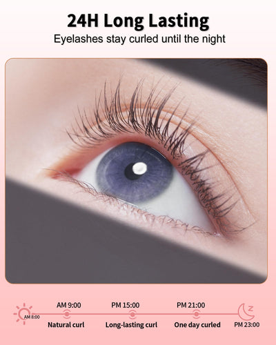 Heat - Mini Electric Eyelash Curler with LED Display 3 Temp Settings