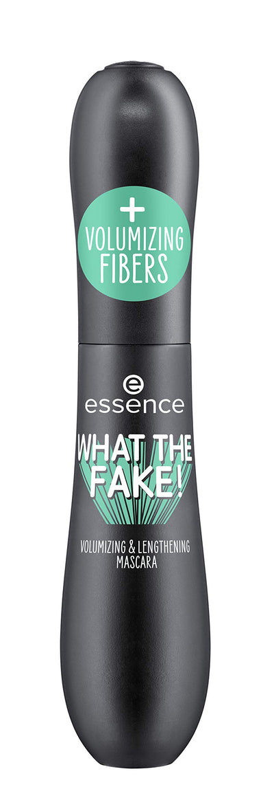 essence | What the Fake! Volumizing & Lengthening Fiber Mascara | Paraben Free | Cruelty Free (Pack of 1)