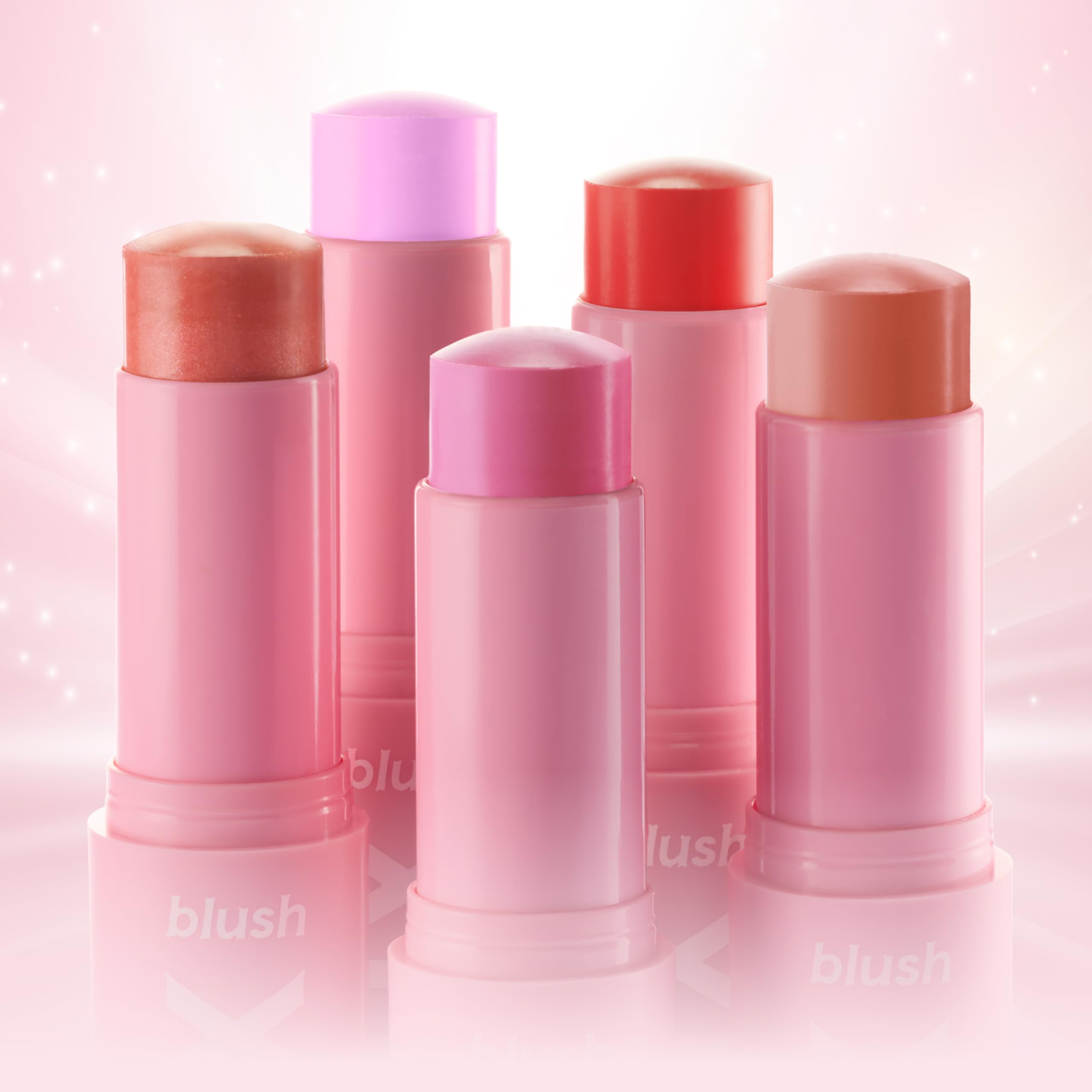 ColourPop Blush Stix - Cream Blush Stick with Dewy, Glowy Finish - Buildable, Blendable, Hydrating - Lightweight Vegan Makeup for Cheeks - New Formula - S-Tier, Vibrant Cool Pink (0.28 oz)