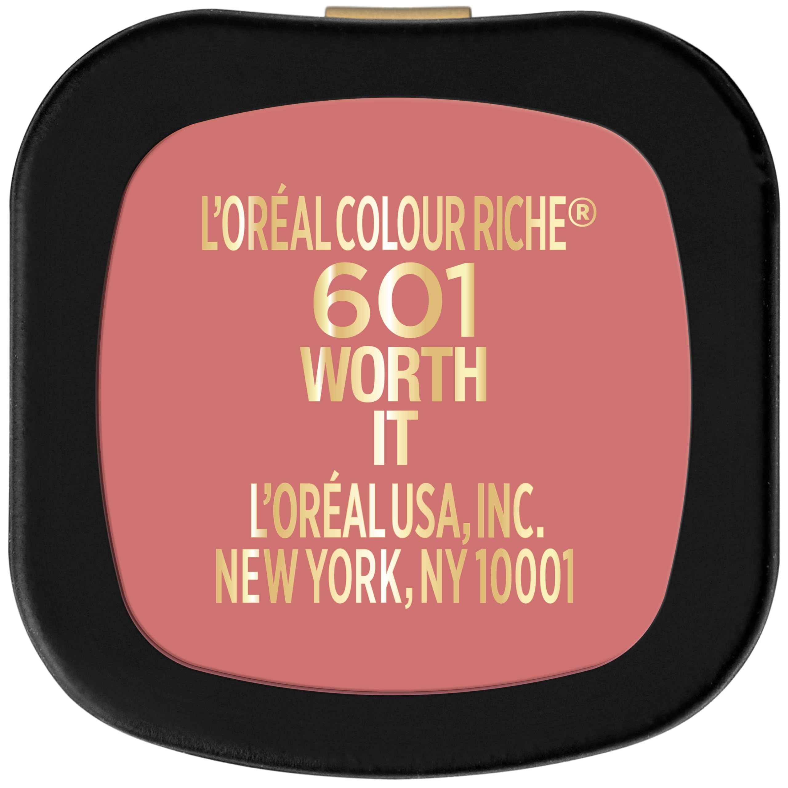 L'Oreal Paris Colour Riche Intense Volume Matte Lipstick, Lip Makeup Infused with Hyaluronic Acid for up to 16HR Wear, Worth It, 0.06 Oz