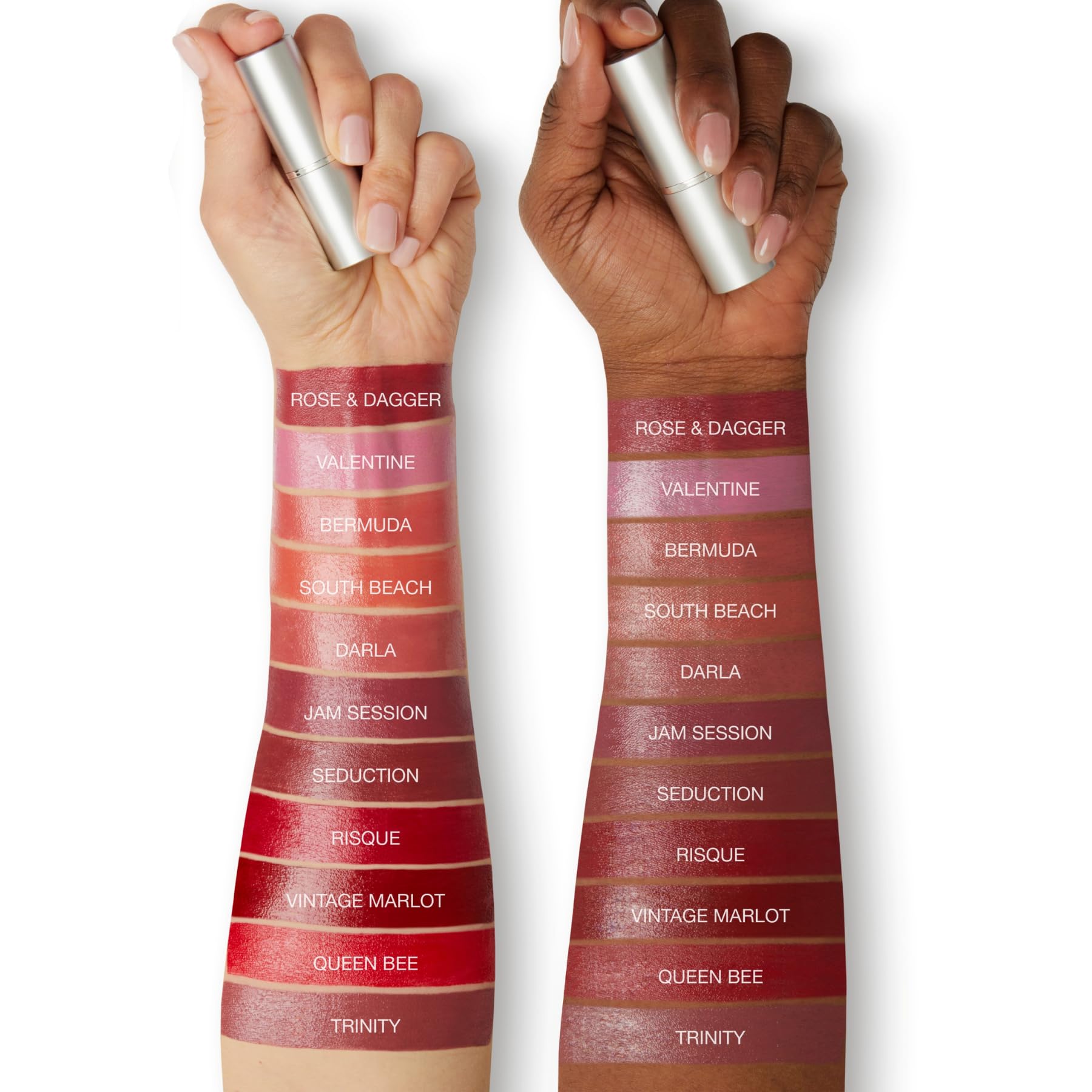 Honeybee Gardens Truly Natural Long Lasting Lipstick – San Francisco Pink Peach Rose Shade, Hydrating Lip Color with Botanical Oils, Vegan, Gluten-Free, Cruelty-Free, 0.11 oz / 3 g