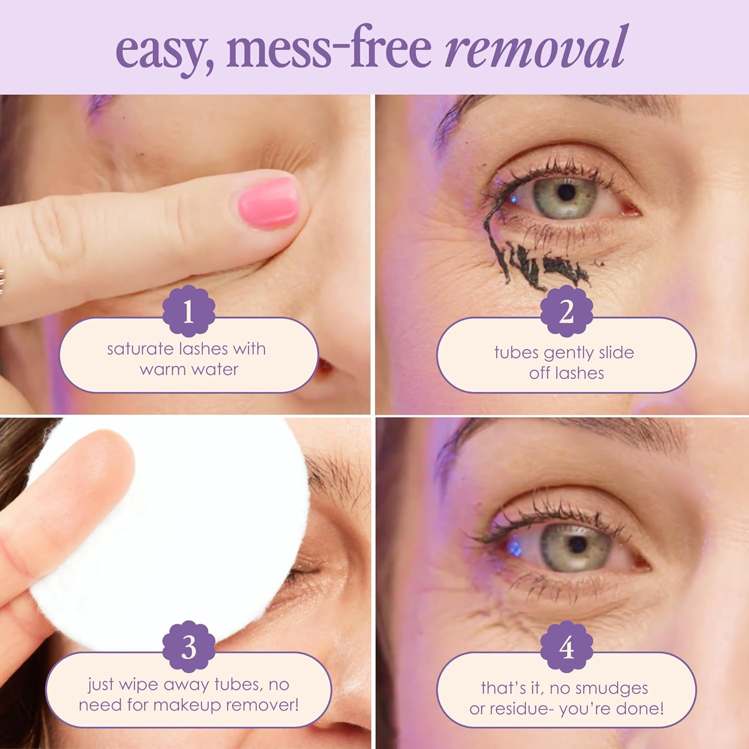 Grande Cosmetics GrandeWRAP Tubing Mascara - for Buildable Volume & Length, Lifts, Curls & Separates Lashes, Anti-Smudge, Lightweight, Clump & Flake-Free, All Day Wear, ProVitamin B5 Infused - Black