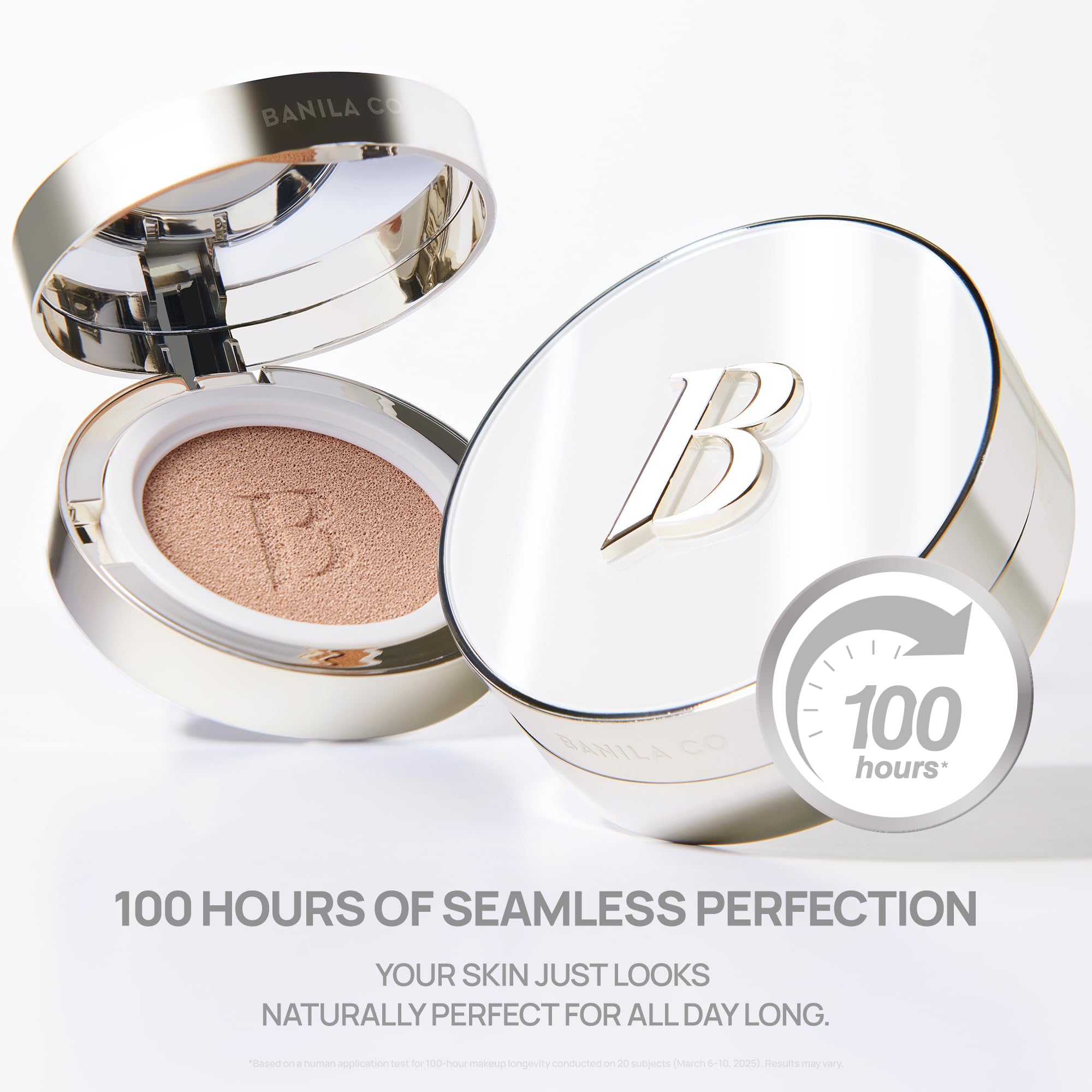 BANILA CO Covericious Ultimate Cover Cushion | Pore Blurring & Seamless Finish | Up to 100HR Long-Wear Matte Foundation | 20 Inclusive Shades | Korean Cushion Foundation (14g / 0.49 oz), 21C ROSE