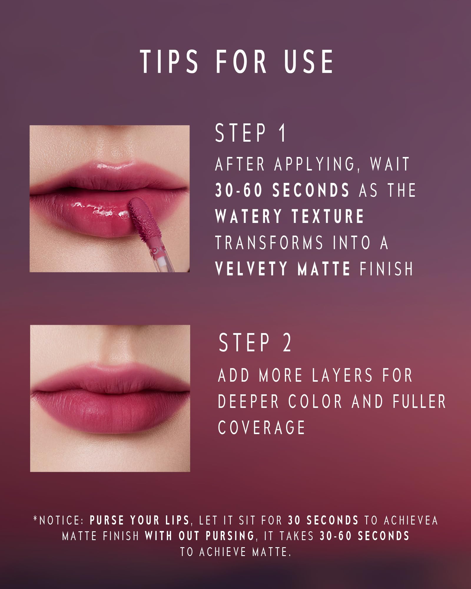TIMEPHORIA Altera Blurring Tint Lip Stain 012 Hush, Nude Pink Glossy to Soft Matte Finish, Blur Lip Lines, Weightless No-Sticky Airy Velvet Texture, Vibrant Hydrating Long-Lasting Lip Makeup
