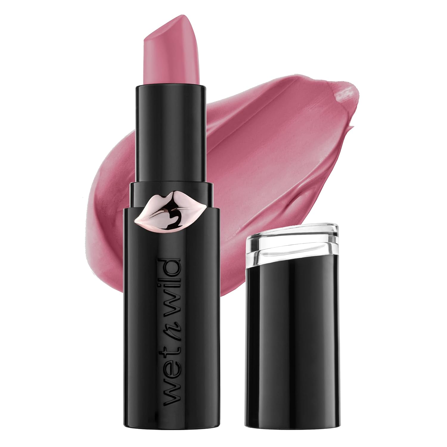 wet n wild Mega Last Matte Lip Color, Semi Matte Hyaluronic Acid Infused, Long Lasting Full Coverage for a Nourishing Pout, Cruelty-Free & Vegan - Wine Room