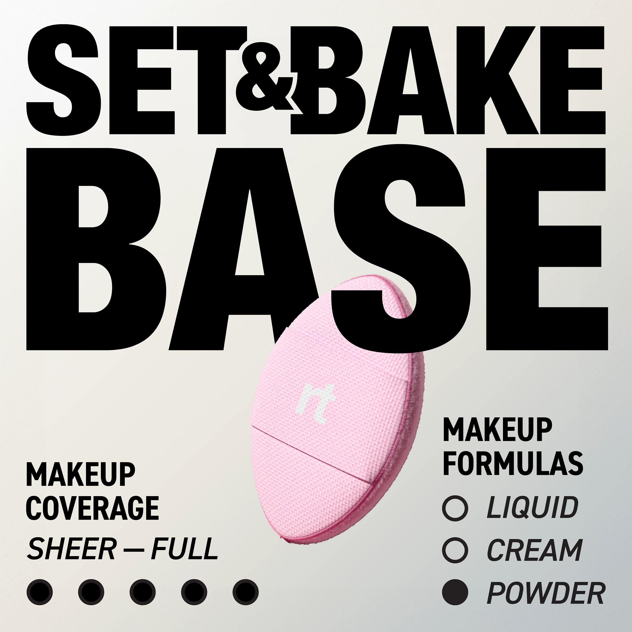 Real Techniques Mini Miracle Powder Puff Trio, 3 Pack