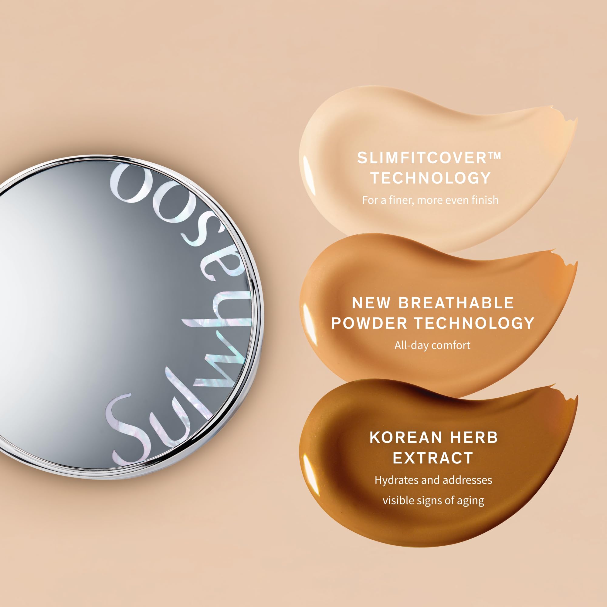Sulwhasoo Perfecting Cushion SPF 46 | Evens Skin Tone & Blurs Imperfections | Enhance Natural Radiance | Semi-Matte Finish | Korean Herb Extract | Korean Makeup, 23 Sand