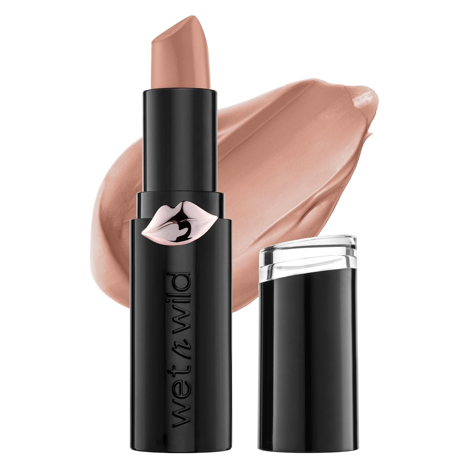wet n wild Mega Last Matte Lip Color, Semi Matte Hyaluronic Acid Infused, Long Lasting Full Coverage for a Nourishing Pout, Cruelty-Free & Vegan - Wine Room