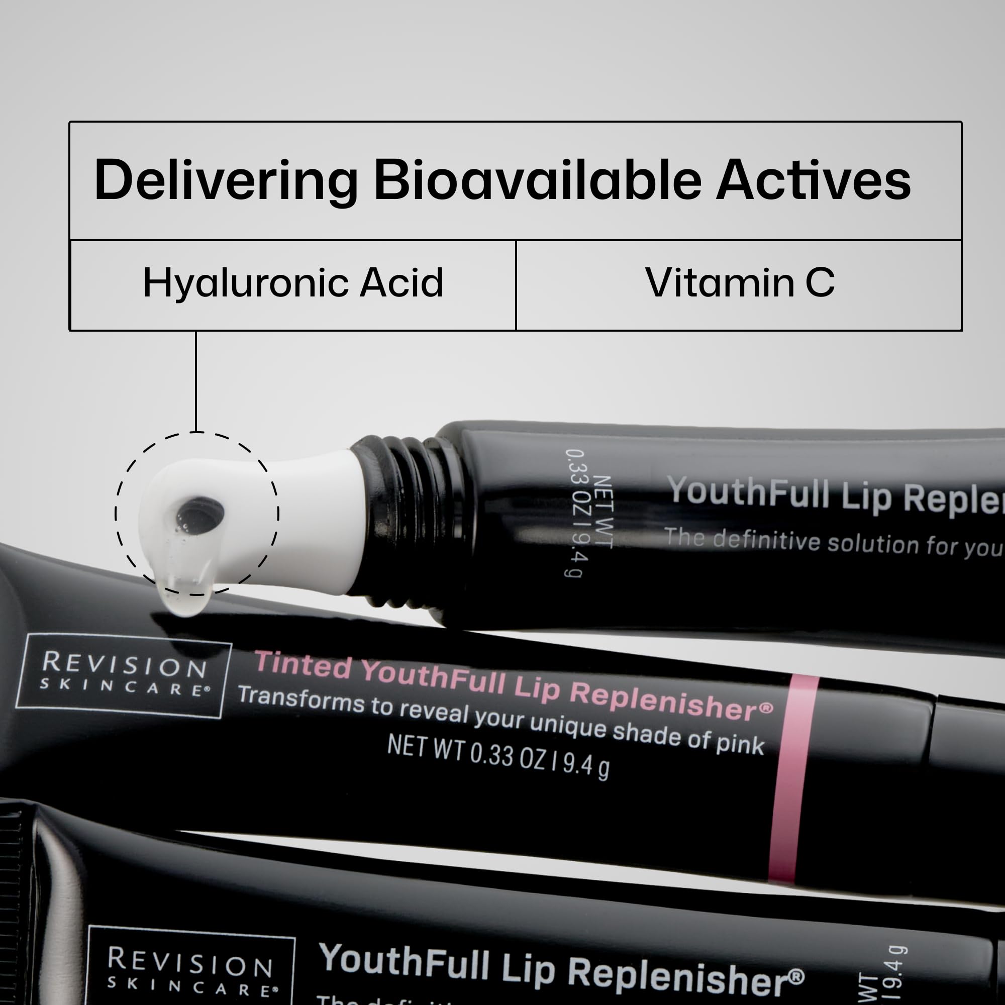 Revision Skincare YouthFull Lip Replenisher®, Moisturizing Lip Plumper with Hyaluronic Acid, Volumizing, Plumping and Anti Aging, 0.33 oz
