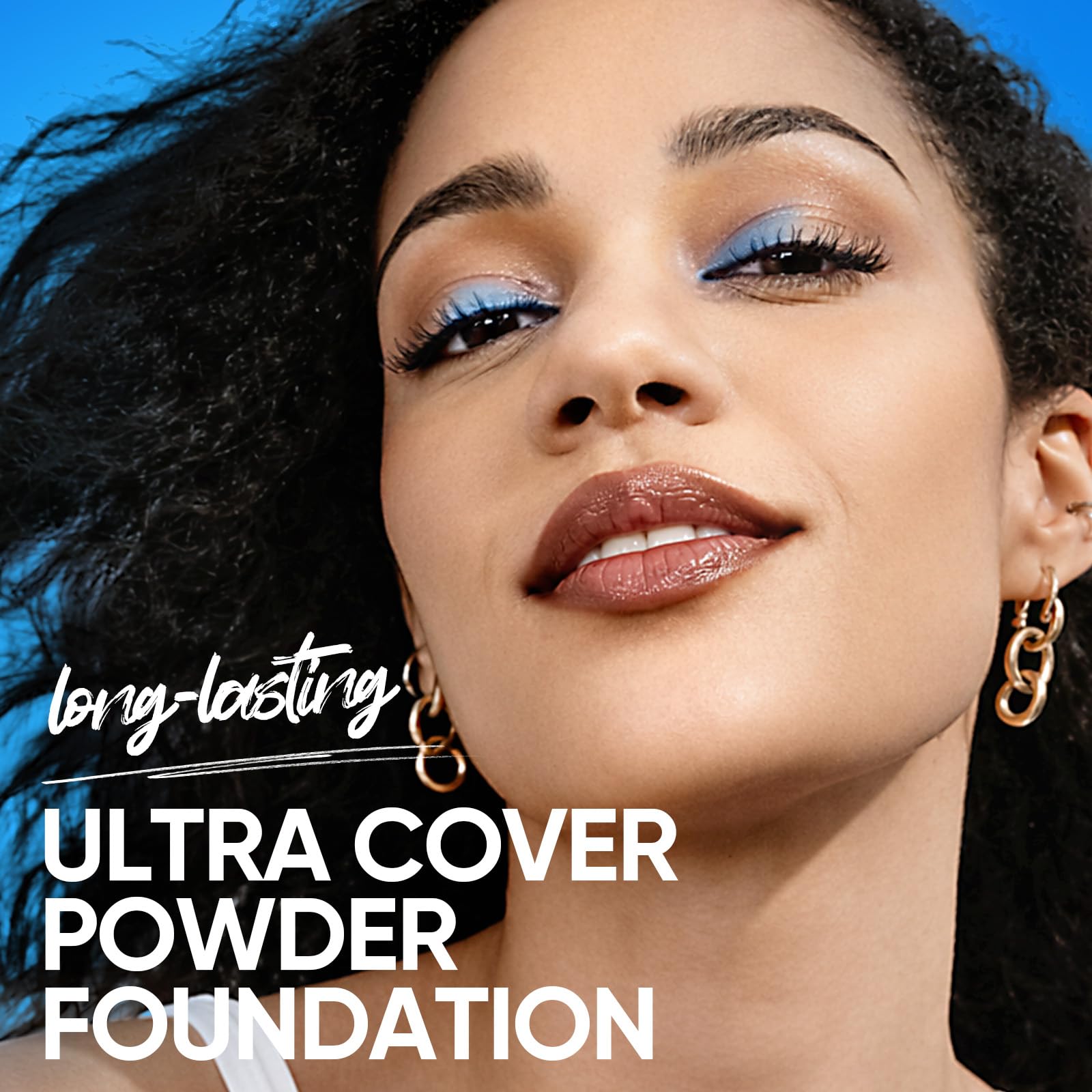 SKINTIFIC Ultra Cover Powder Foundation, Full Coverage Matte Finish, One-Swipe Flawless Pressed Powder with Oil Control, Lightweight & Long-Lasting, Pore-Blurring for Oily Skin (04 Beige)