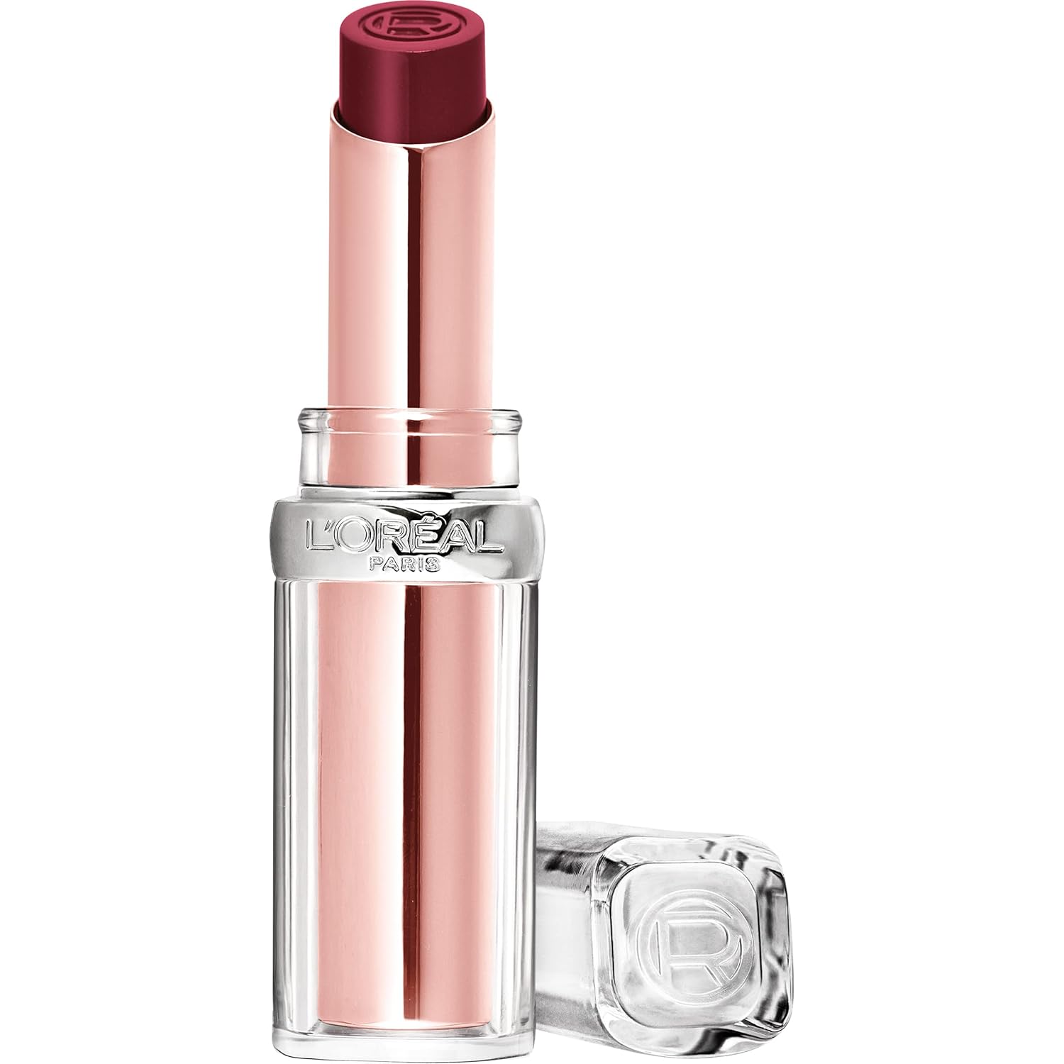 L'Oreal Paris Glow Paradise Hydrating Balm-in-Lipstick with Pomegranate Extract, Nude Heaven, 0.1 Oz