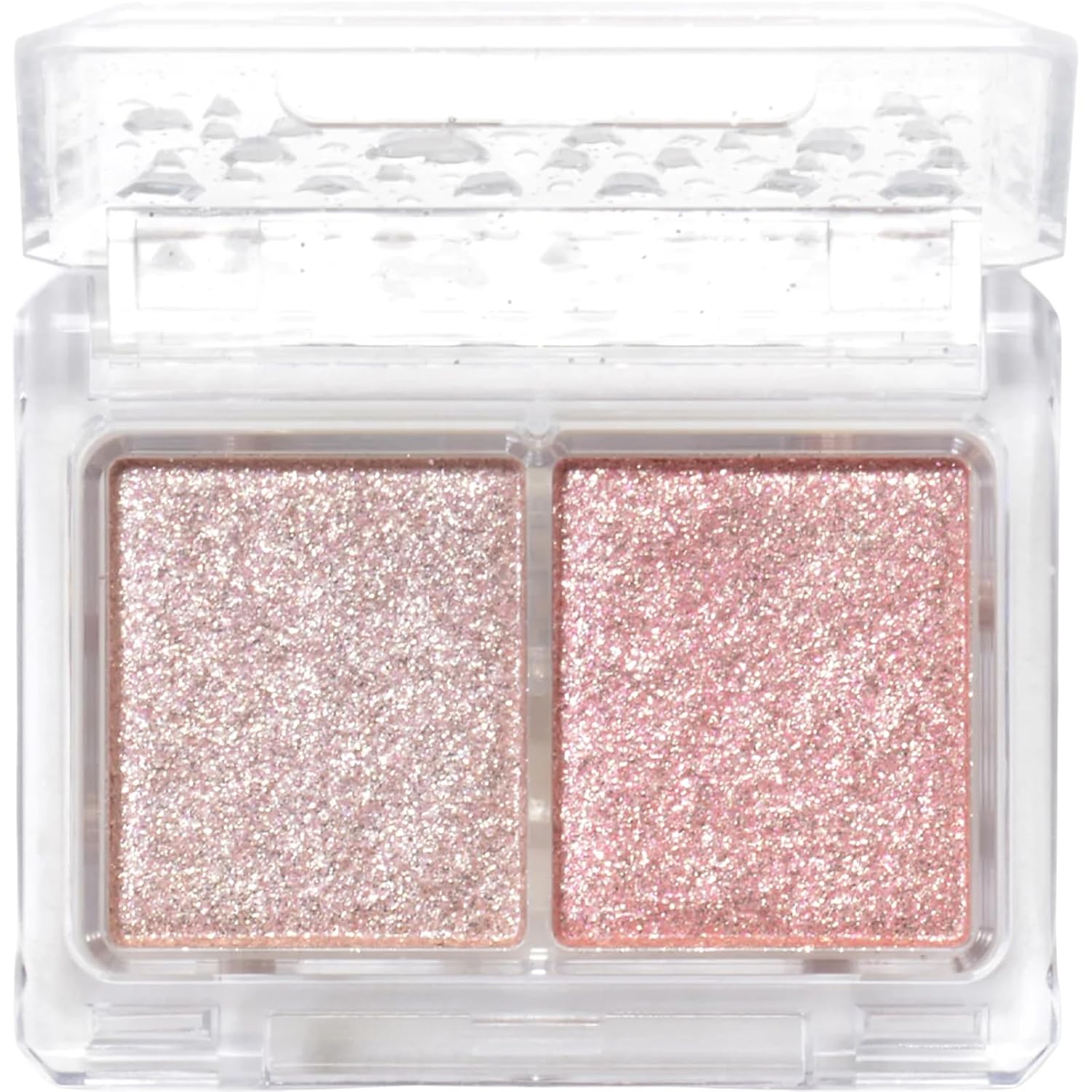 CANMAKE Lamé Mania - Eye Shadow Glitter Shiny Pearl 2 Colors - 0.13oz (3.7g) (02 Pink Poodle)
