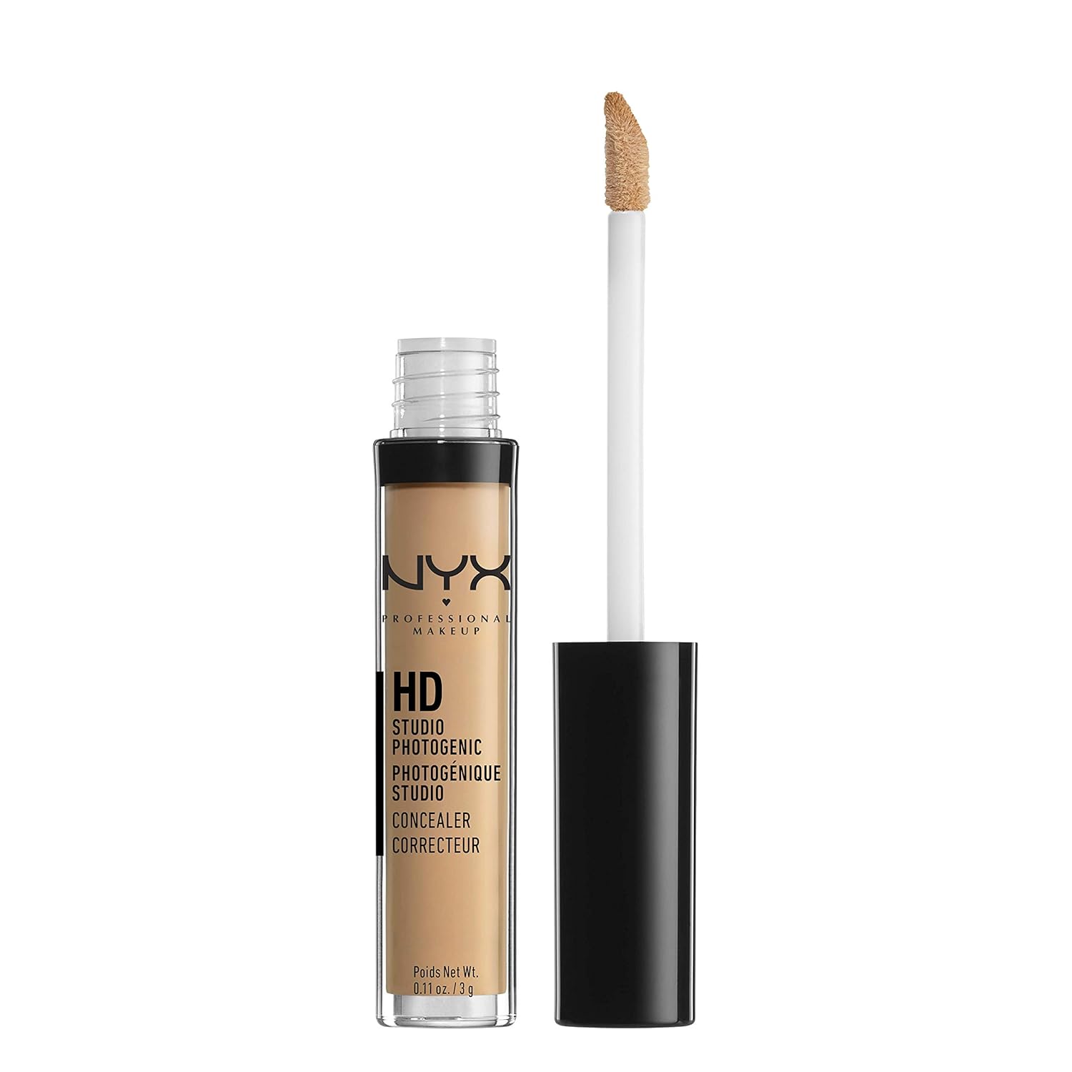 NYX PROFESSIONAL MAKEUP Can't Stop Won't Stop Contour Concealer, 24h Full Coverage Matte Finish - Natural