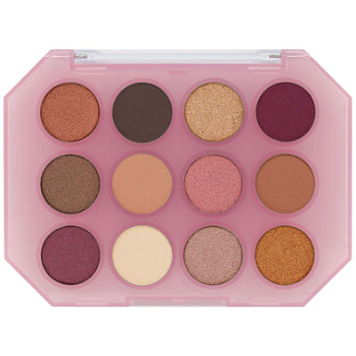 L.A. COLORS 12 Color Eyeshadow Palette, Unveiled C69011
