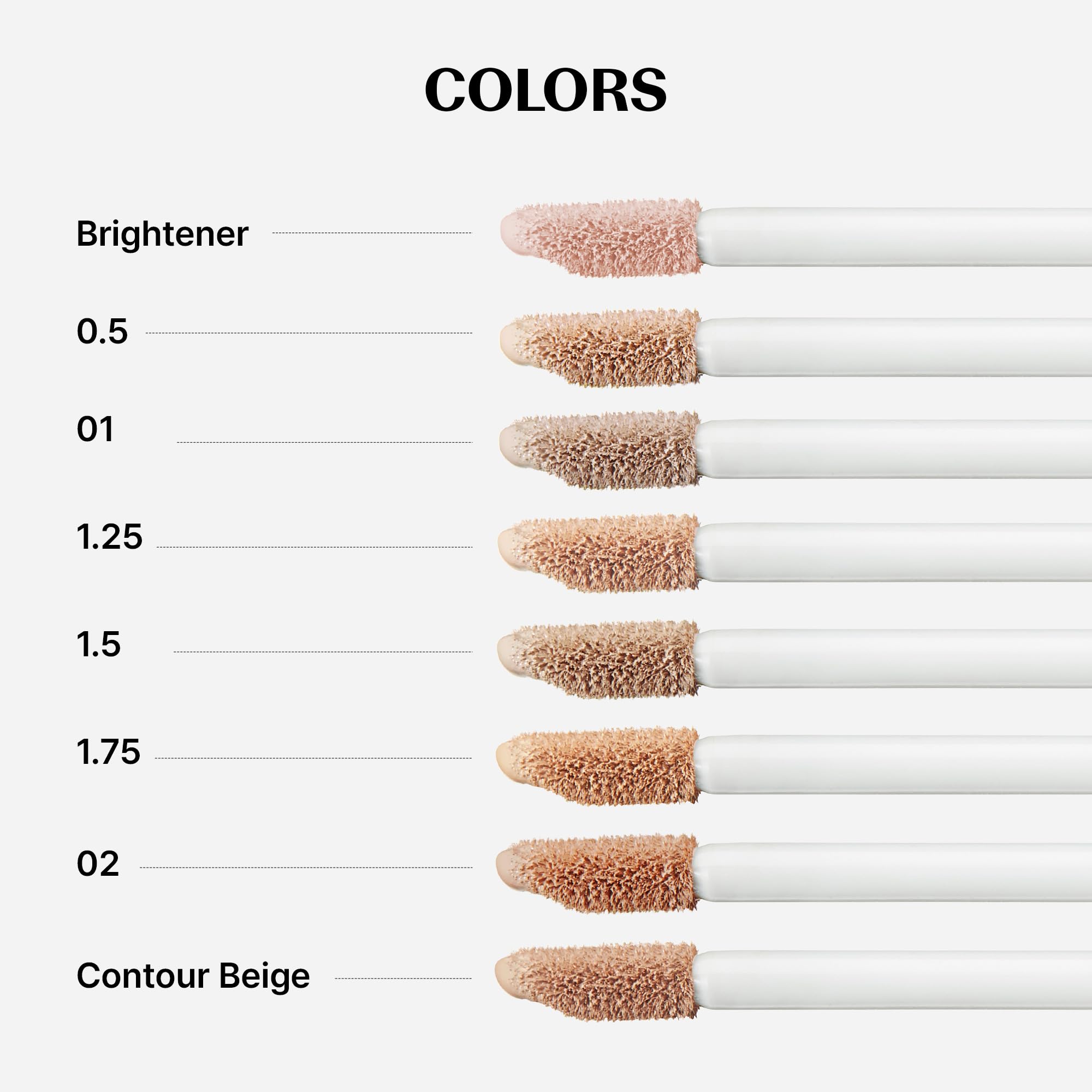 THESAEM Cover Perfection Tip Concealer 0.2 fl.oz. - Brightener Highlighting Concealer for Luminous Glow - High Coverage Long Lasting - Korean Makeup Highlighter for Defined Radiant Look