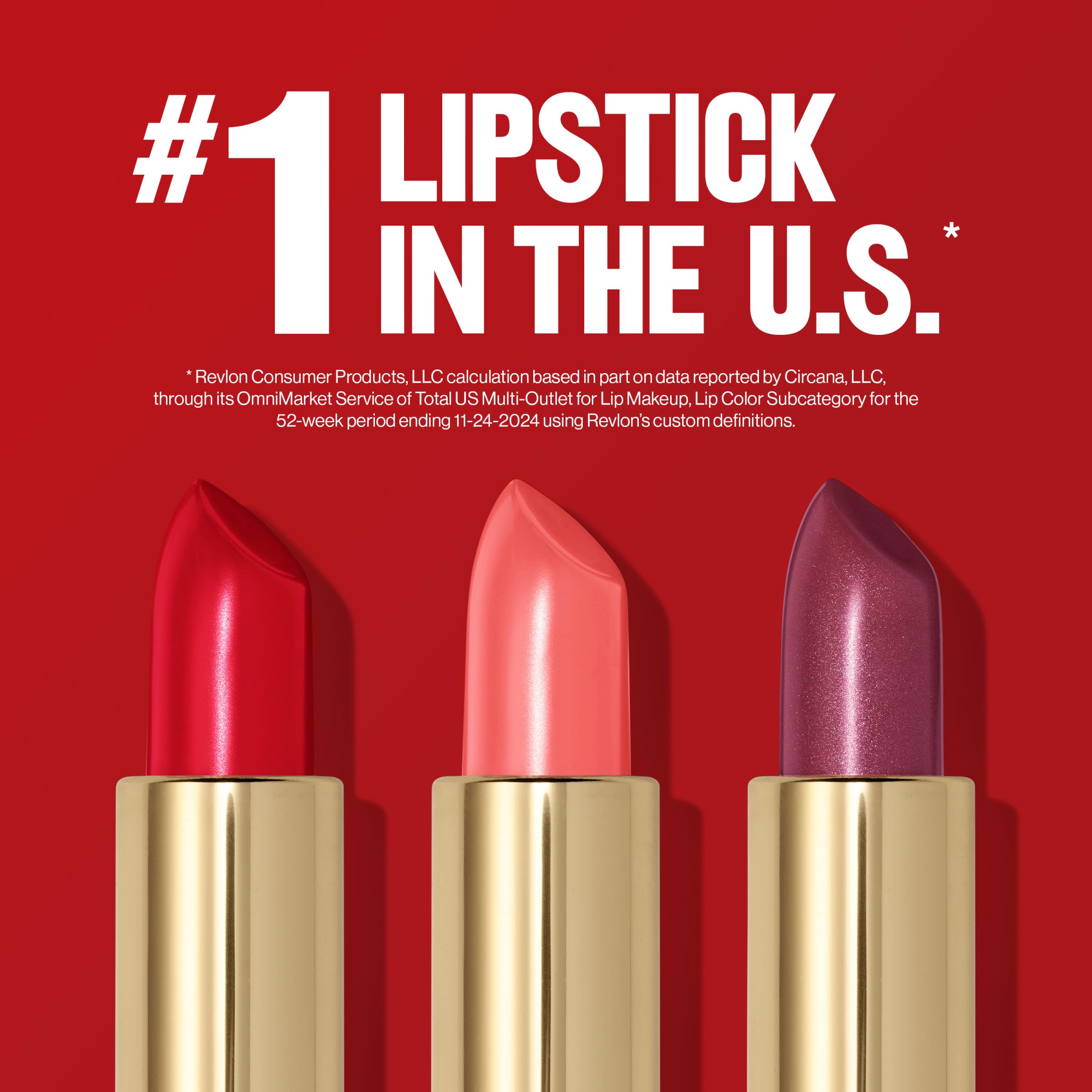 Revlon Super Lustrous Lipstick, Creamy Formula For Soft, Fuller-Looking Lips, Moisturized Feel, Blushing Mauve (460), 0.15 oz