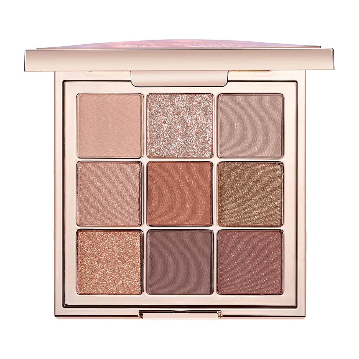 9 Colors Eyeshadow Palette, Matte & Shimmer & Glitter Eye Shadow, Highly Pigmented Silky Smooth Powder Waterproof Long Lasting Makeup Palettes. (Color 1)