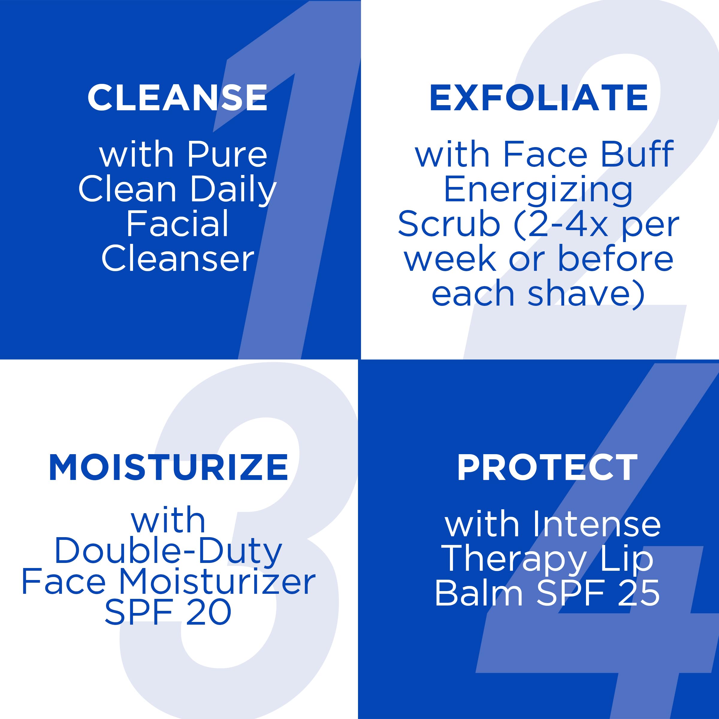 Jack Black Lip Balm Service Set - Intense Therapy Natural Mint & Shea Butter + Shea Butter with Vitamin E, SPF 25 Sun Protection, Lip Moisturizer, Hydrating Balm with SPF Sunscreen