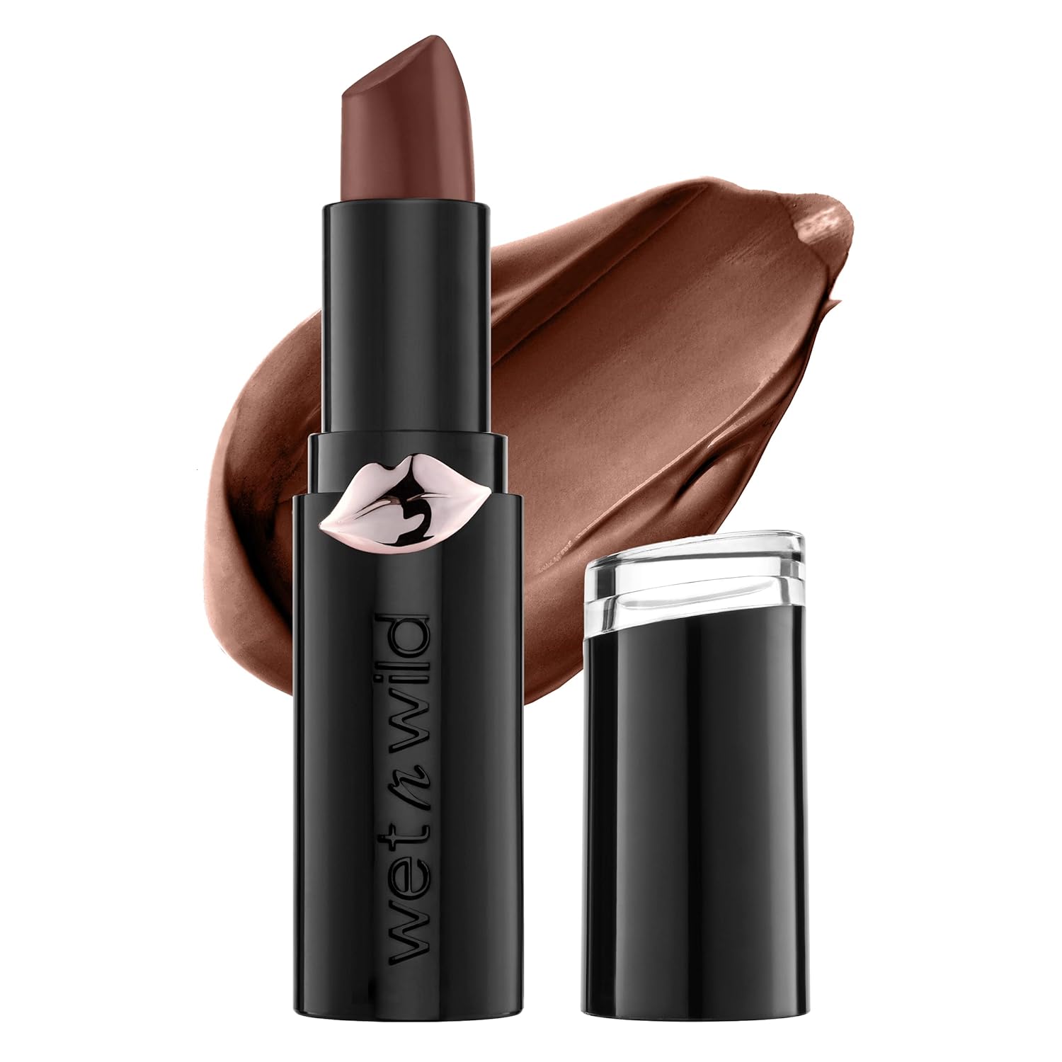 wet n wild Mega Last Matte Lip Color, Semi Matte Hyaluronic Acid Infused, Long Lasting Full Coverage for a Nourishing Pout, Cruelty-Free & Vegan - Wine Room