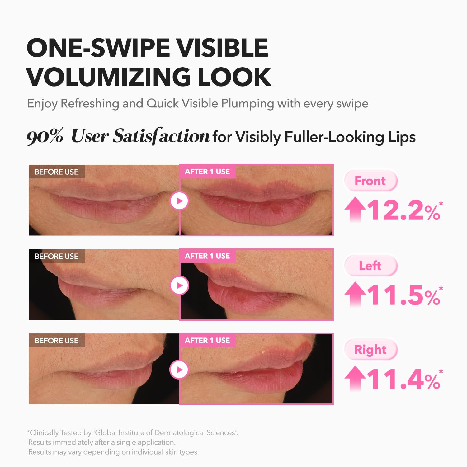 APRILSKIN Hero All Day Plumping Lip Stain | 24H Long-Lasting | Quick Visible Plumping for Fuller-Looking Lips | Smudge-Proof & Transfer Proof Wipe-Off Tint | Natural Rose | 0.14oz