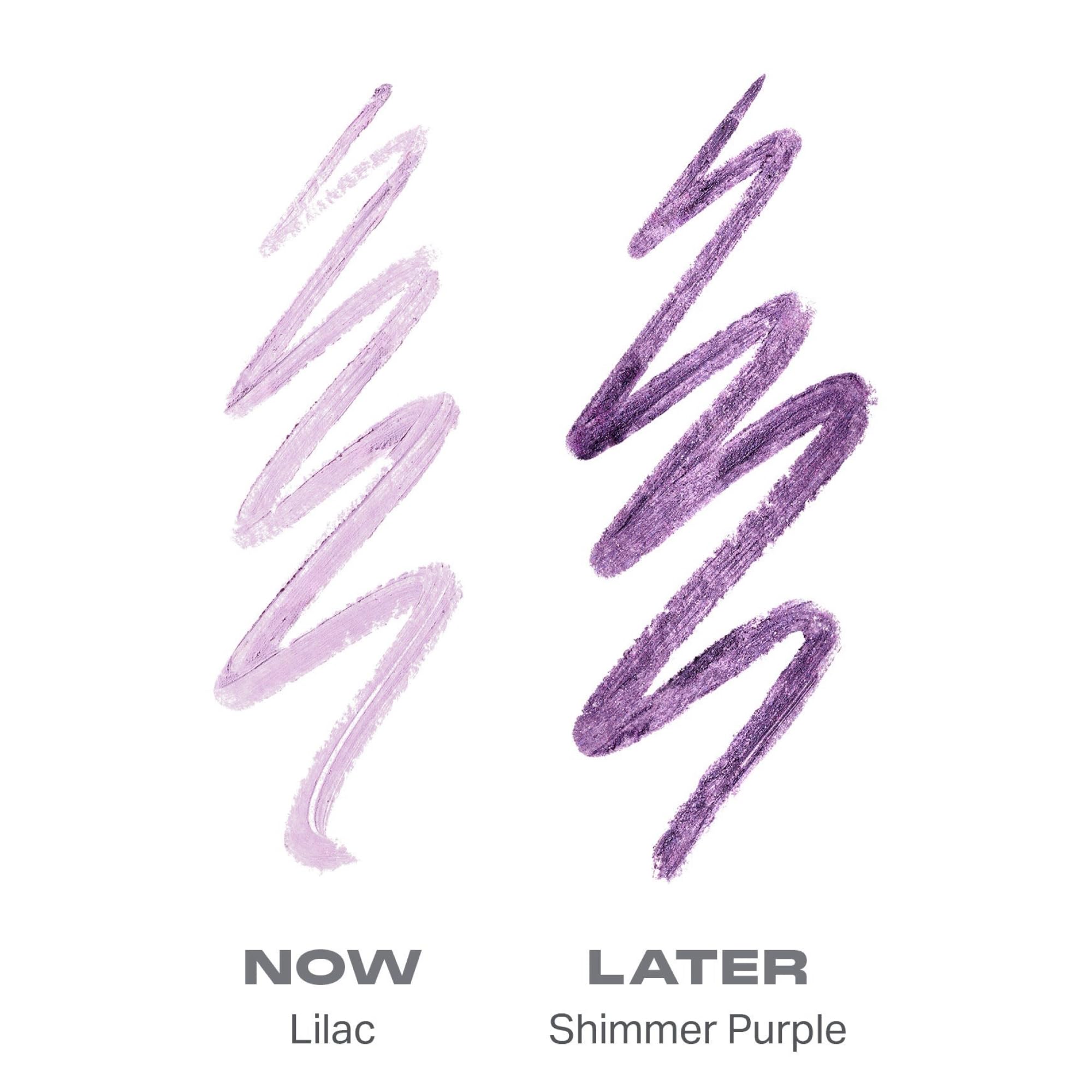 Morphe Bi-Liner Dual-Ended Gel Eyeliner Pencil - Matte & Metallic Eye Liner Duo with Long Lasting Waterproof Color for Precise and Smoked Eye Makeup Looks - Now or Later (0.04 oz)