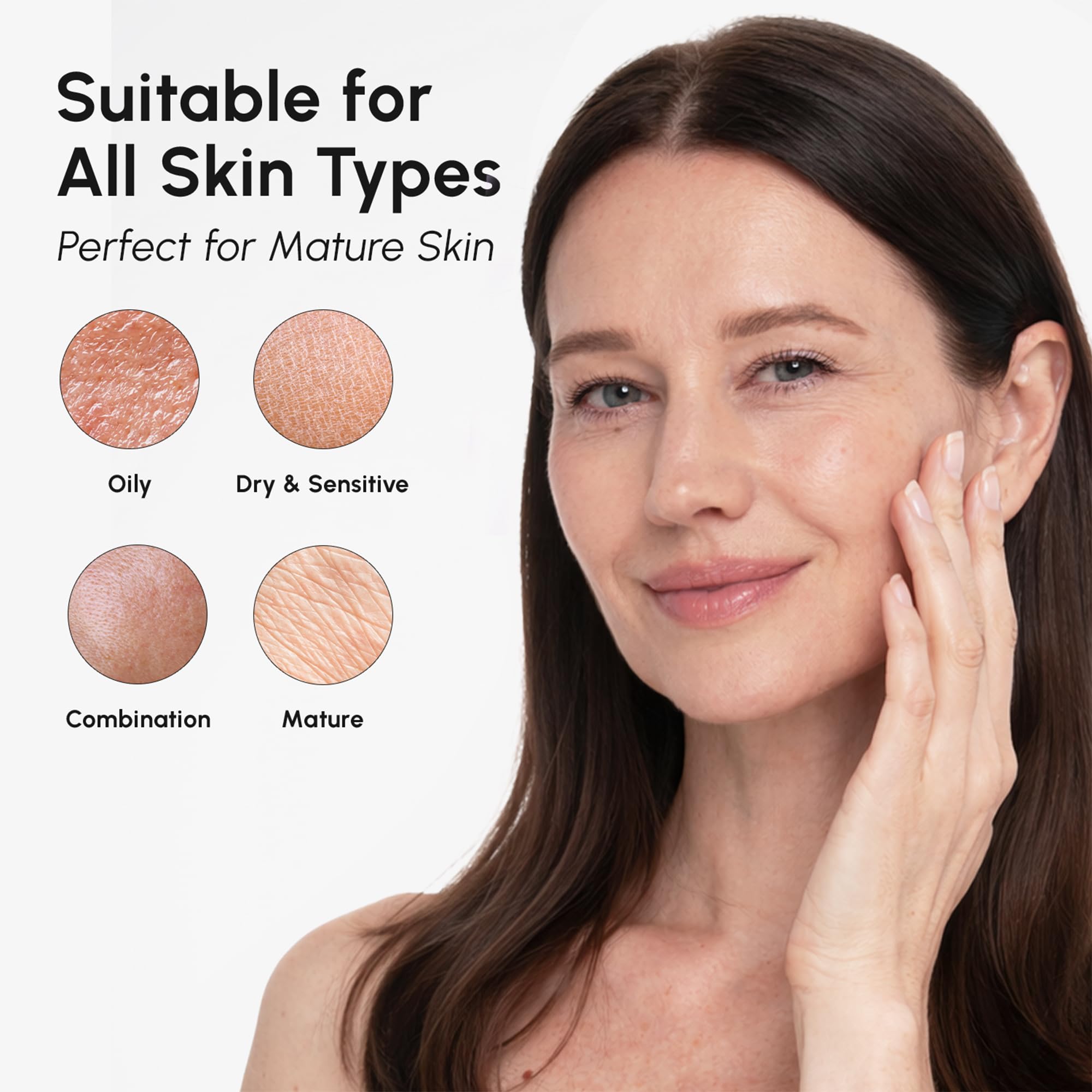 MAREE Face Moisturizer – Firming & Lifting Face Cream for Women with Collagen, Retinol & Hyaluronic Acid – Day & Night Anti-Aging Facial Wrinkle DD Cream Moisturizer for Dry Skin – Crema Para la Cara